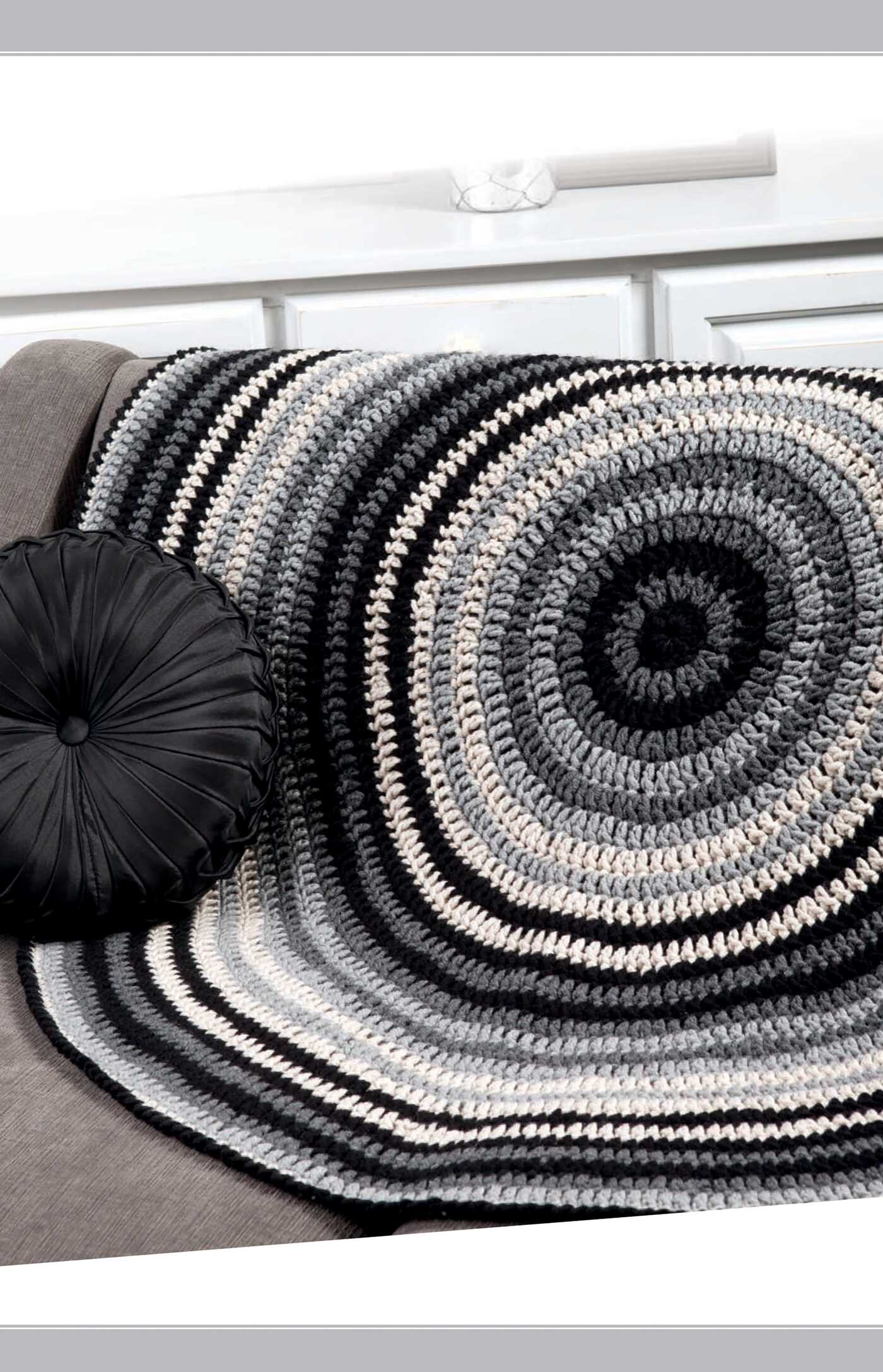 Circular Afghans