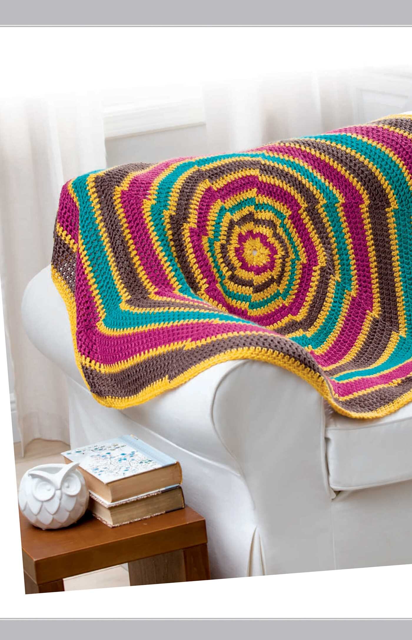 Circular Afghans