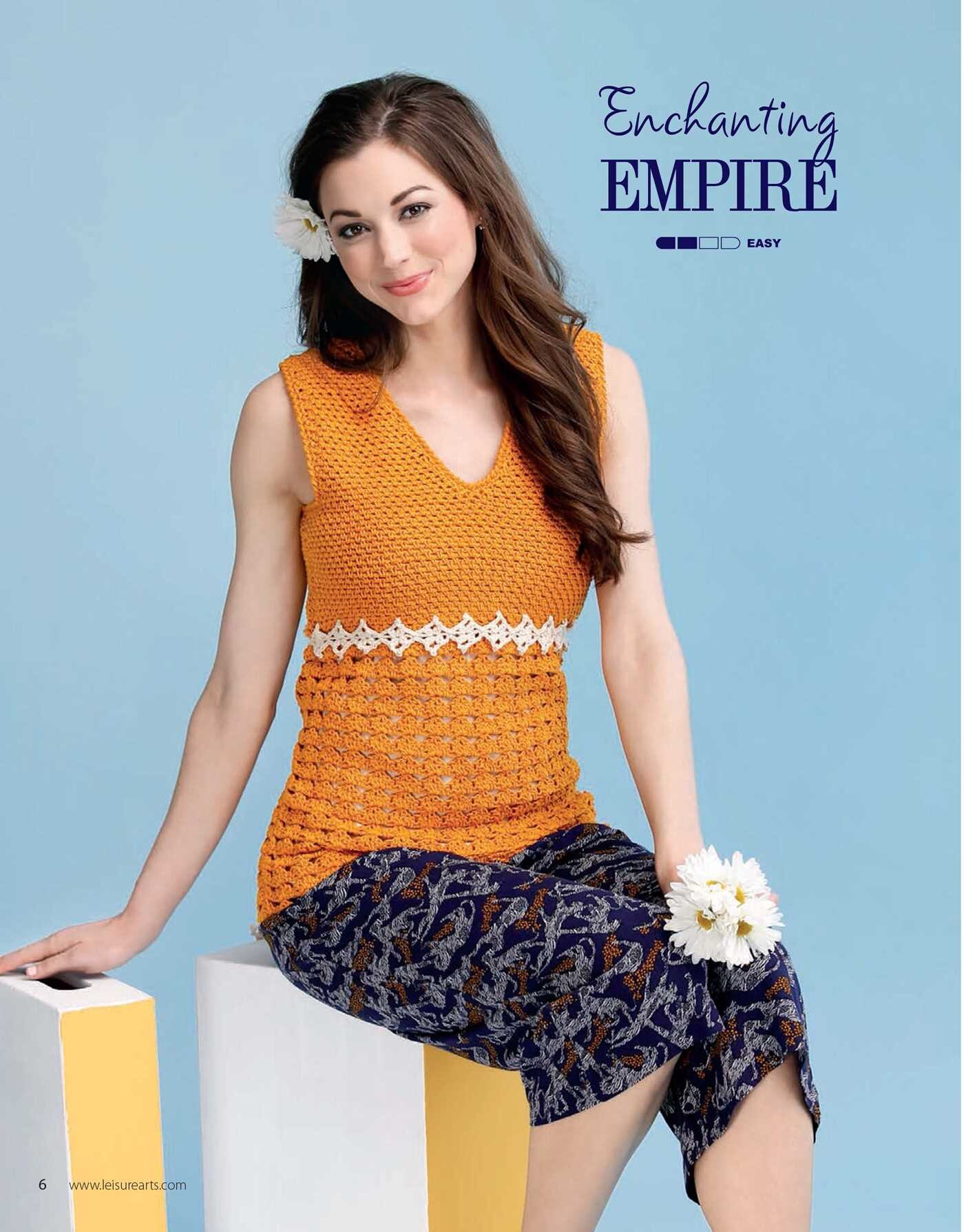 Crochet Super Simple Summer Tops