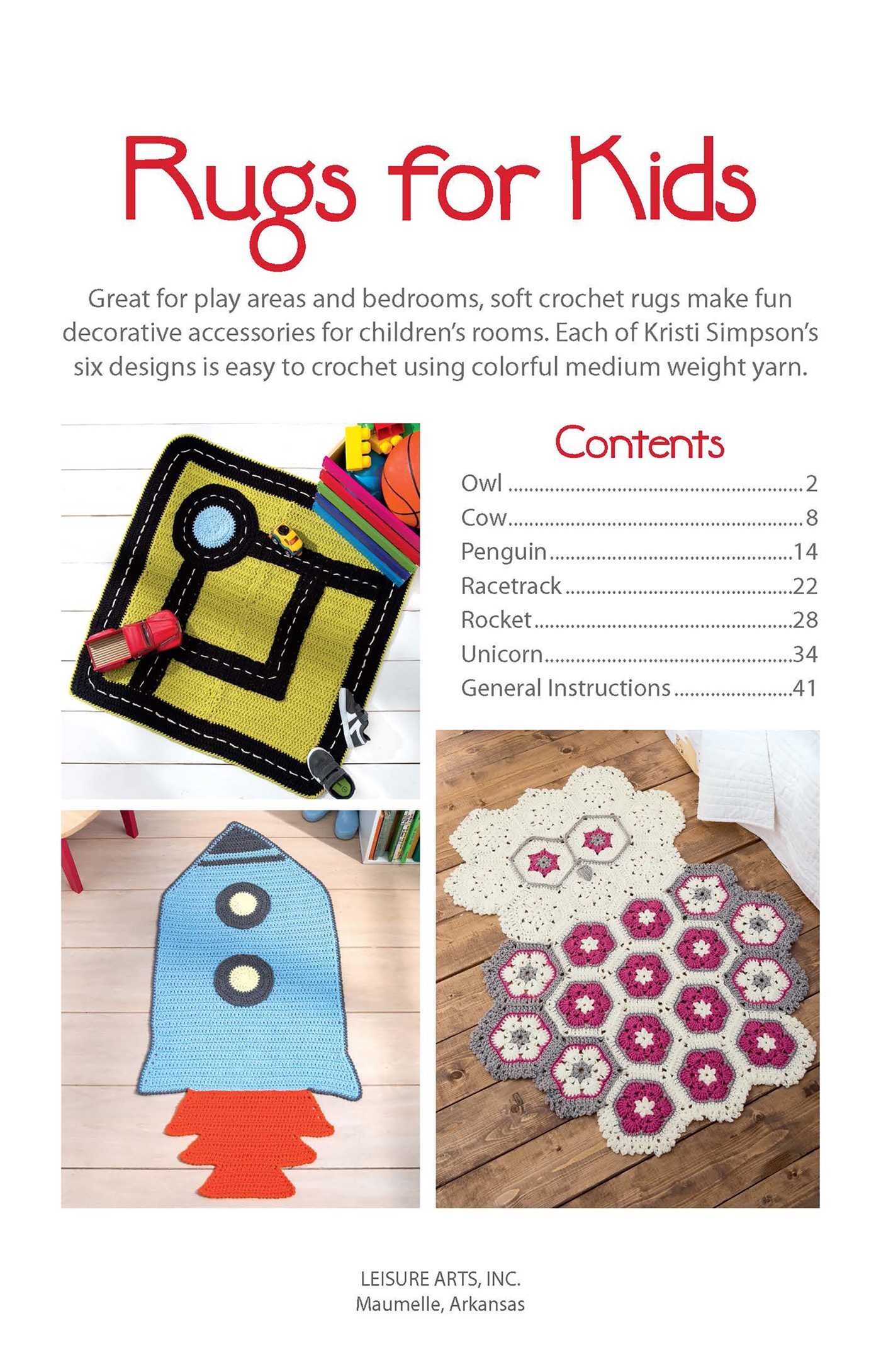 Crochet Rugs for Kids