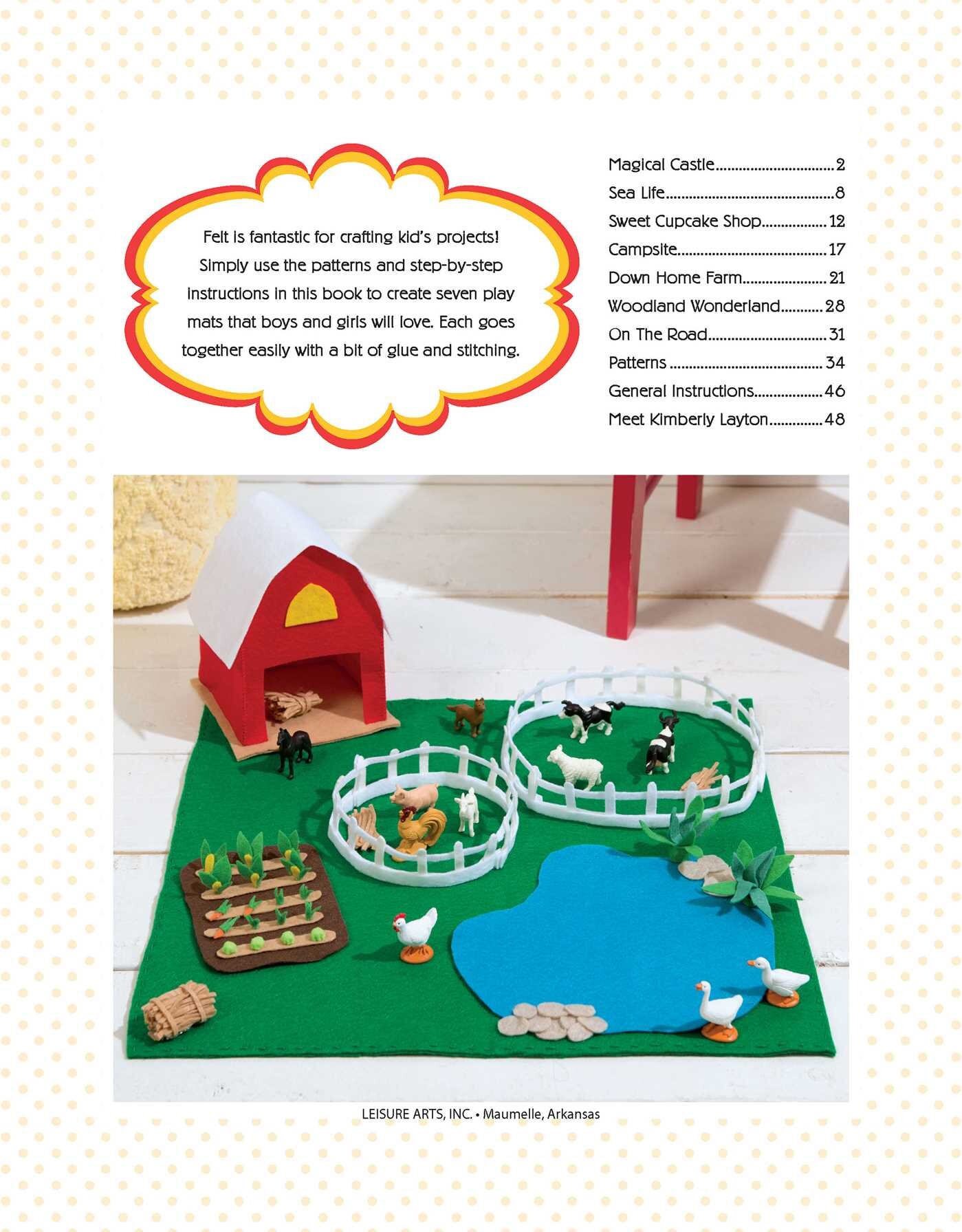 Play Mats—7 Interactive Felt Designs for Making Your Own Story