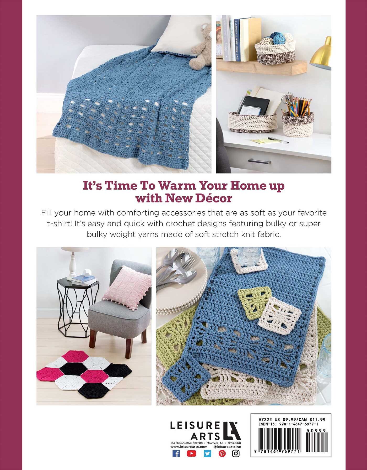 T-Shirt Yarn Home Décor Crochet