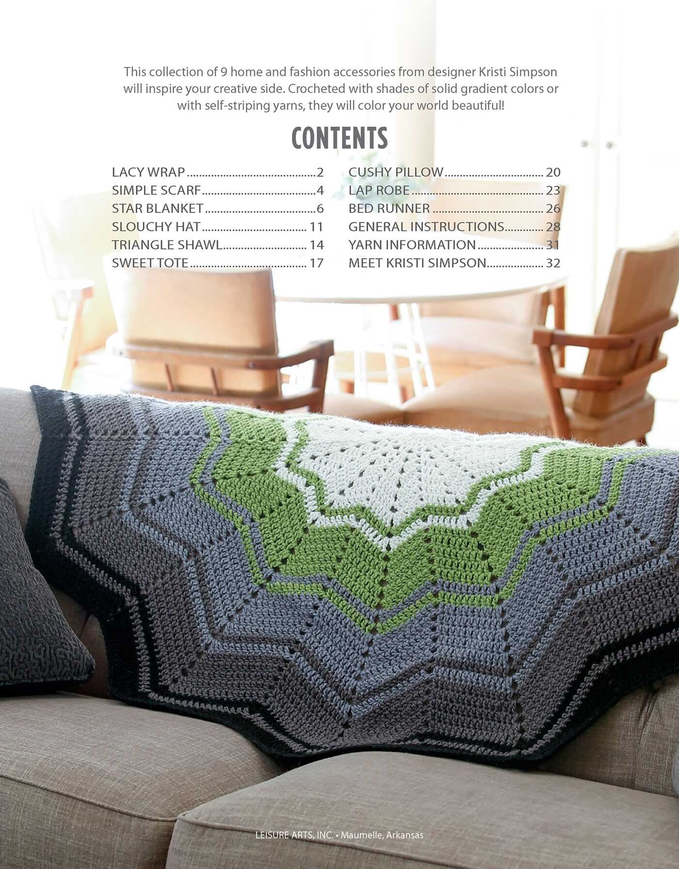 Stripe It Your Way Crochet for Home & Fashion