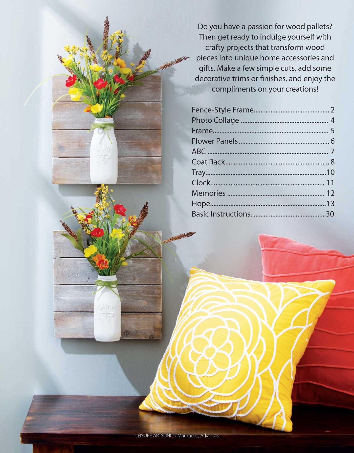 Do-It-Yourself Pallet Projects