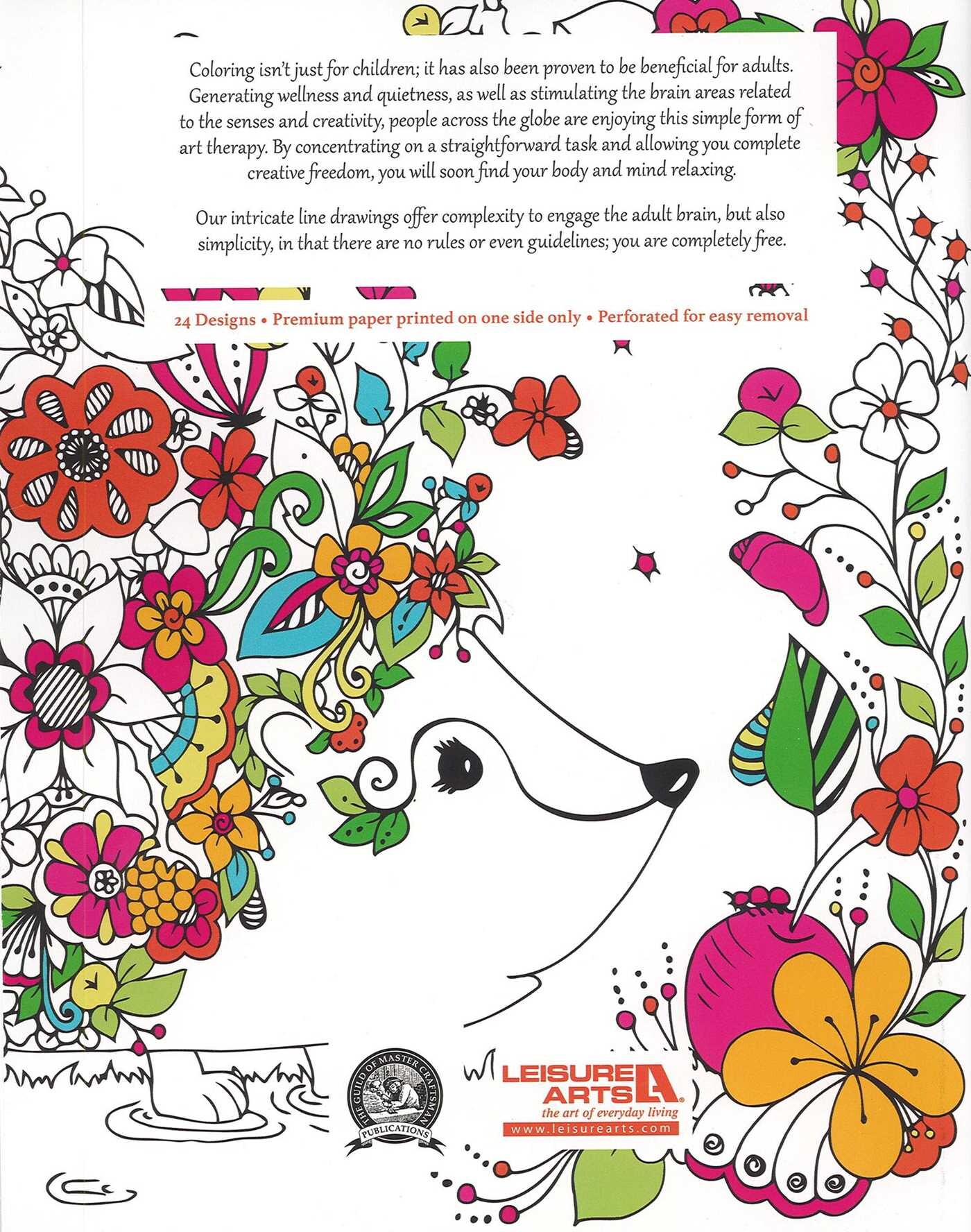 Woodland Creatures Color Art for Everyone