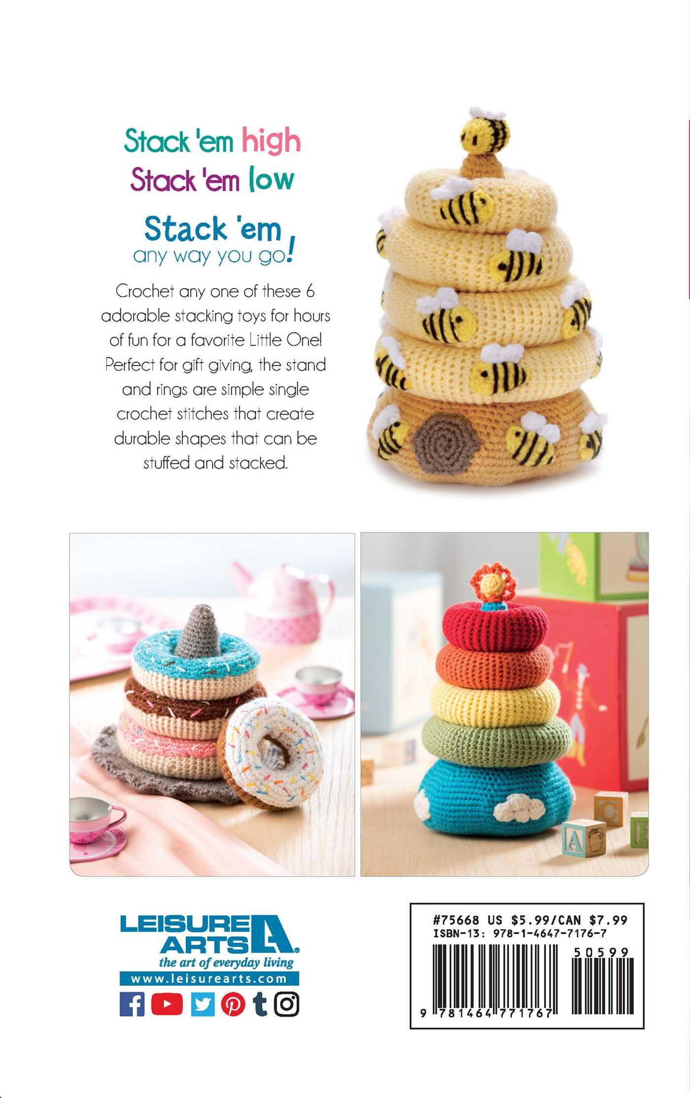 Baby Stacks—6 Easy Toys to Crochet! | Book by Julie A. Ray | Official ...
