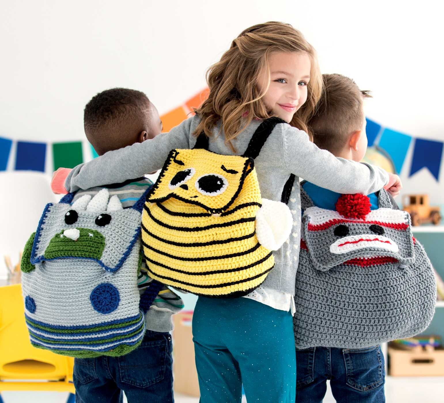 Crochet Animal Backpacks
