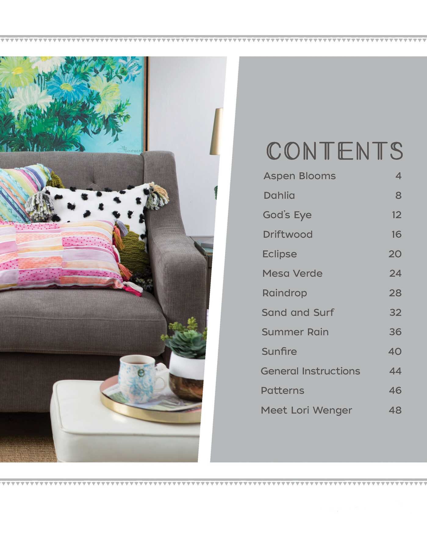 DIY Textured Pillows