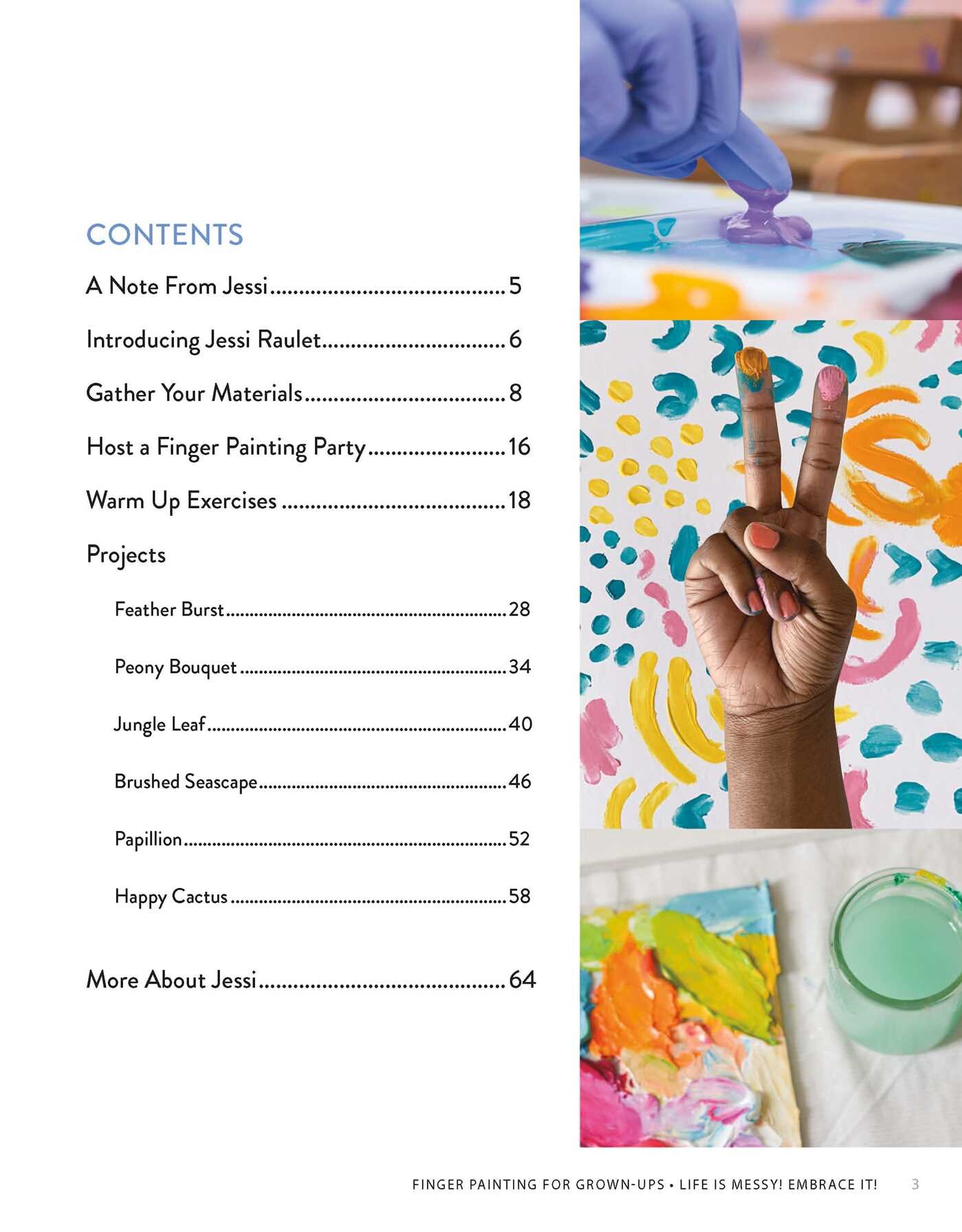 Finger Painting for Grown Ups