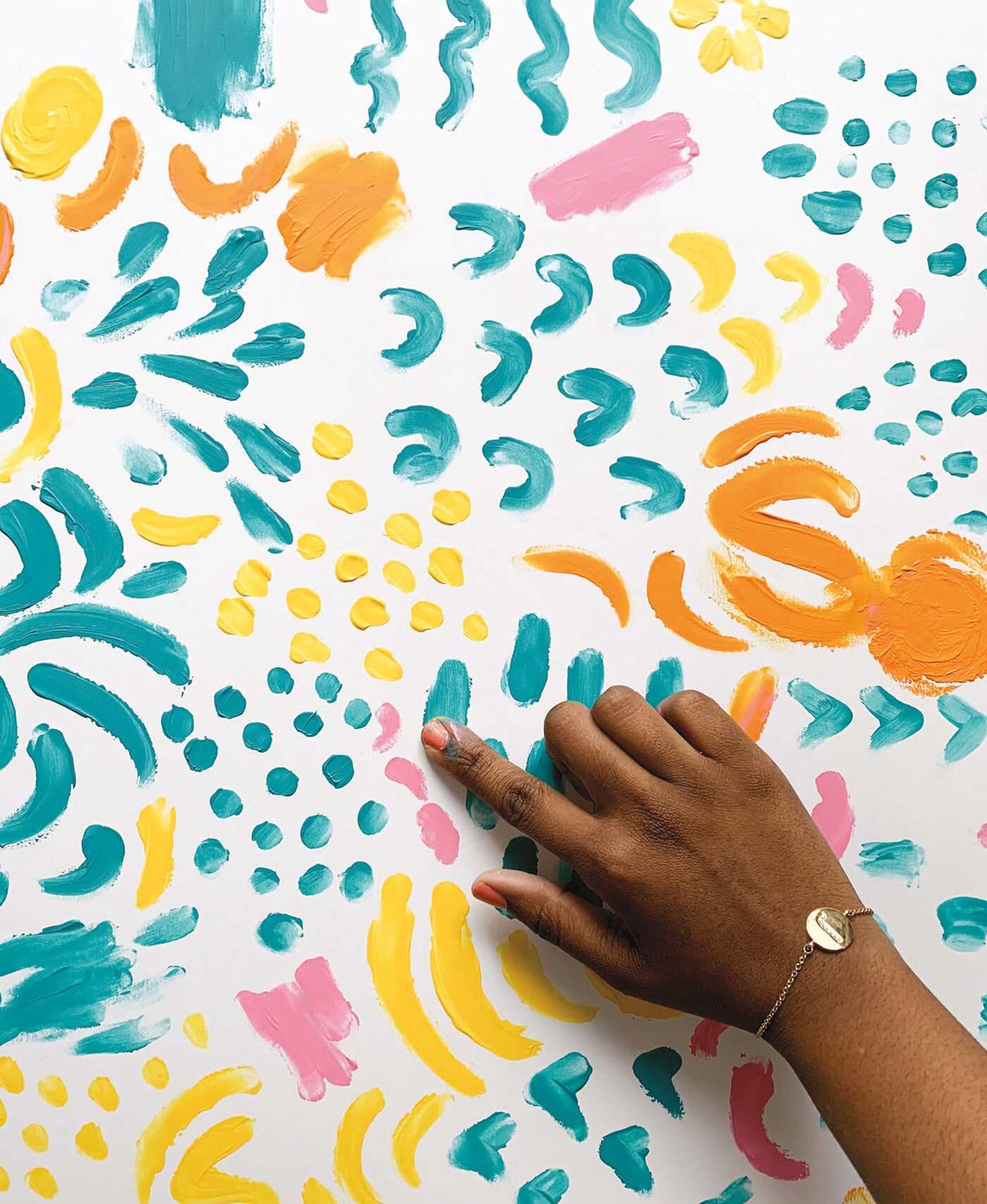 Finger Painting for Grown Ups