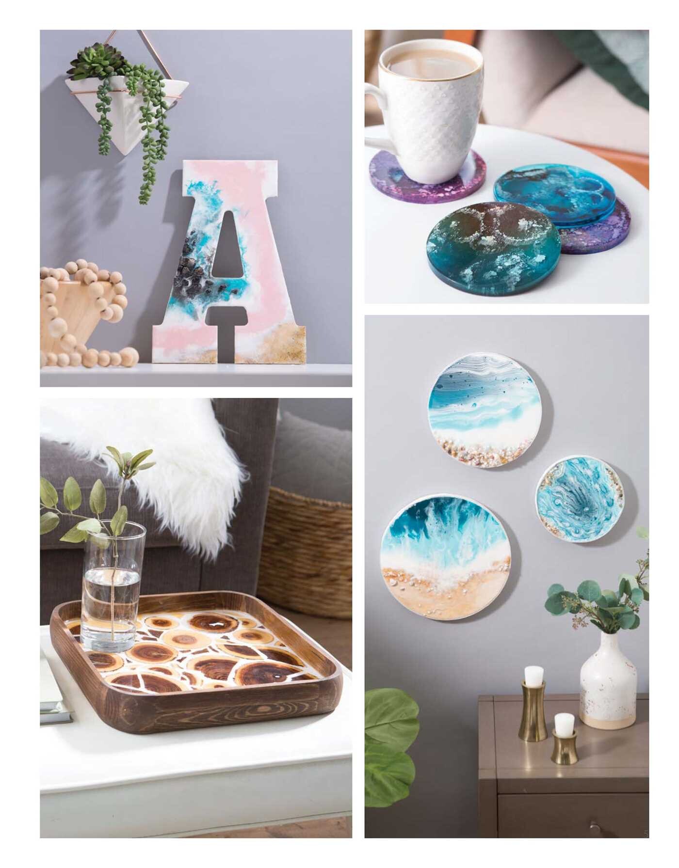 Resin Creations— 12 Step-by-Step Projects Plus Tips and Techniques for Resin Pouring