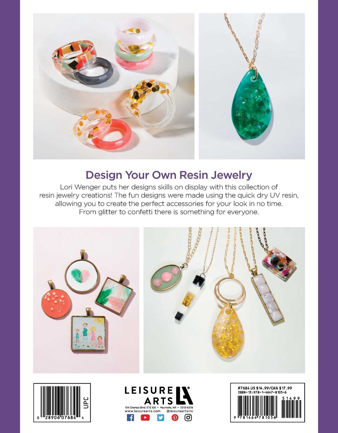 Resin Jewelry— 15 Fashion Forward Designs to Accessorize Your Looks