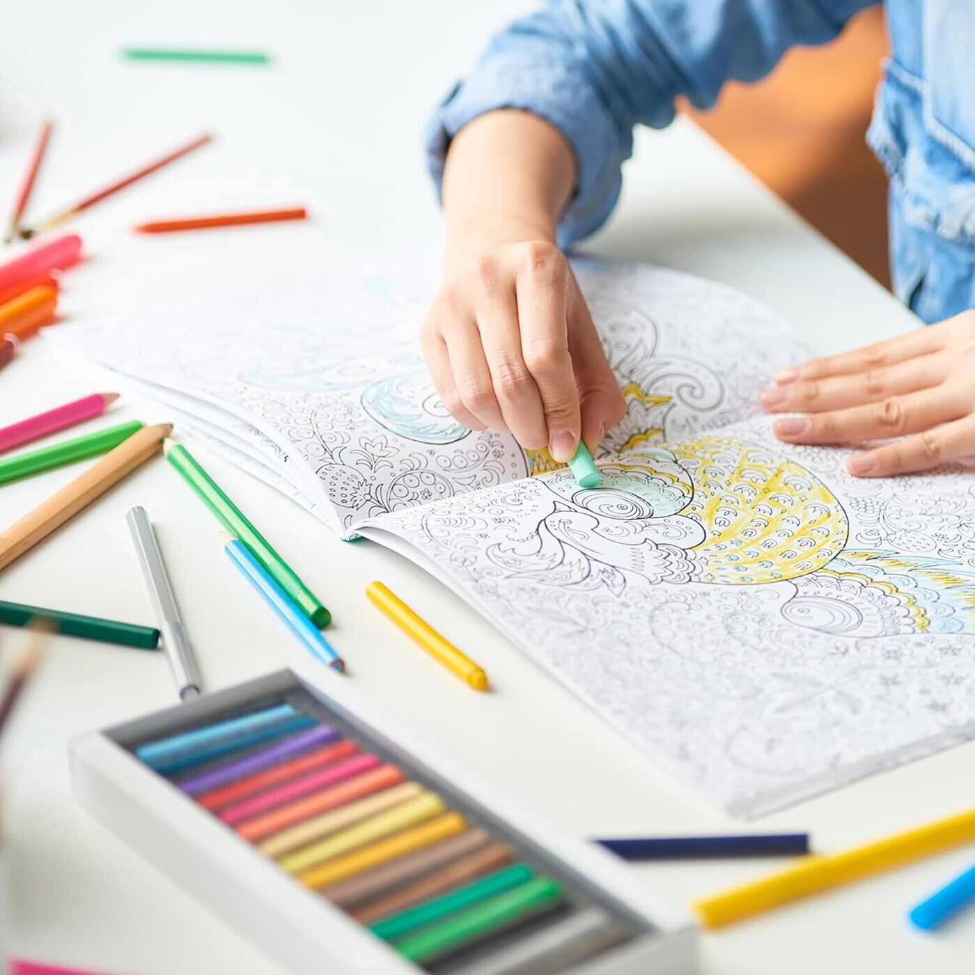 Be Yourself Coloring Book—24 Designs; Myka Jelina Coloring Collection