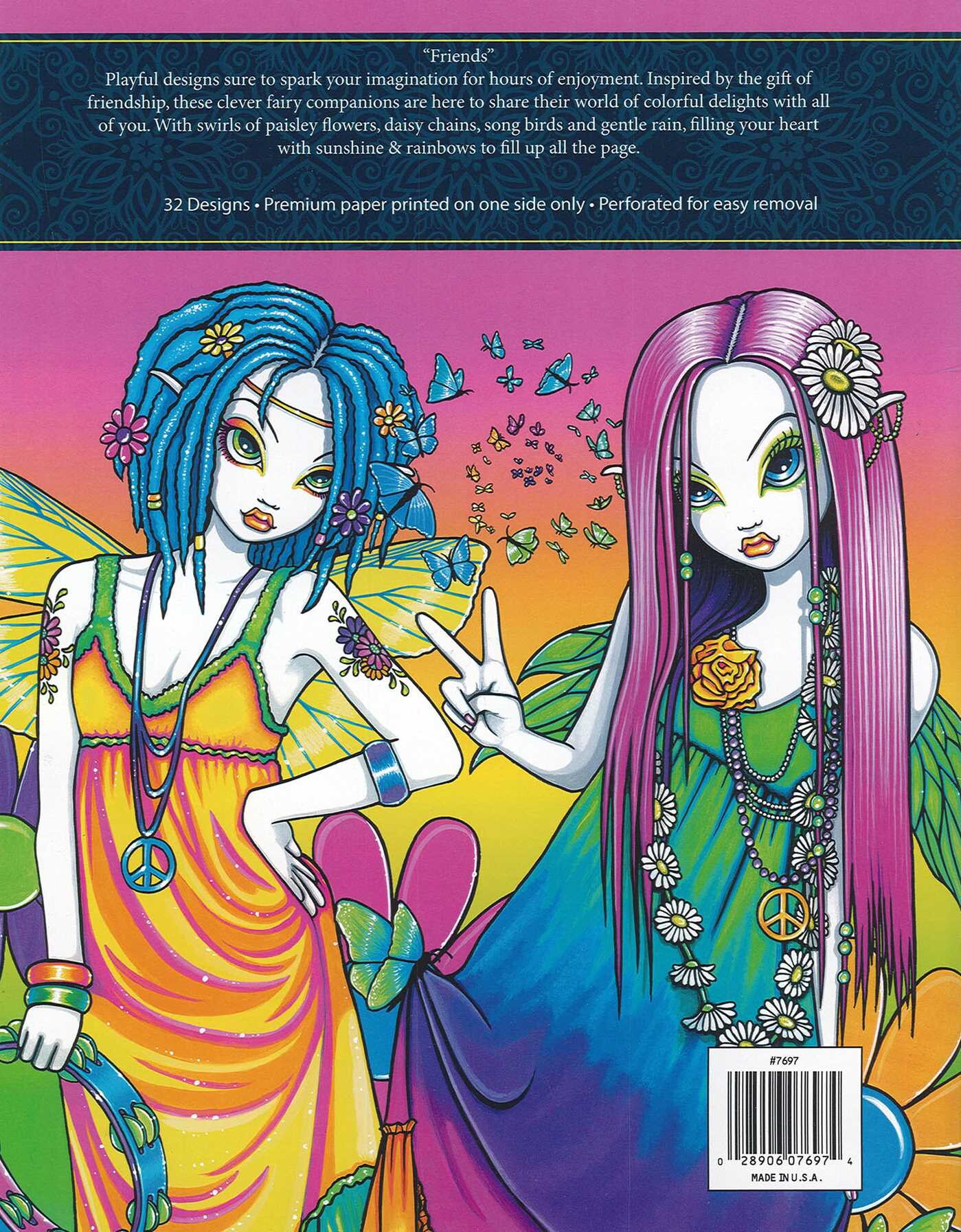 Friends—24 Designs; Myka Jelina Coloring Collection