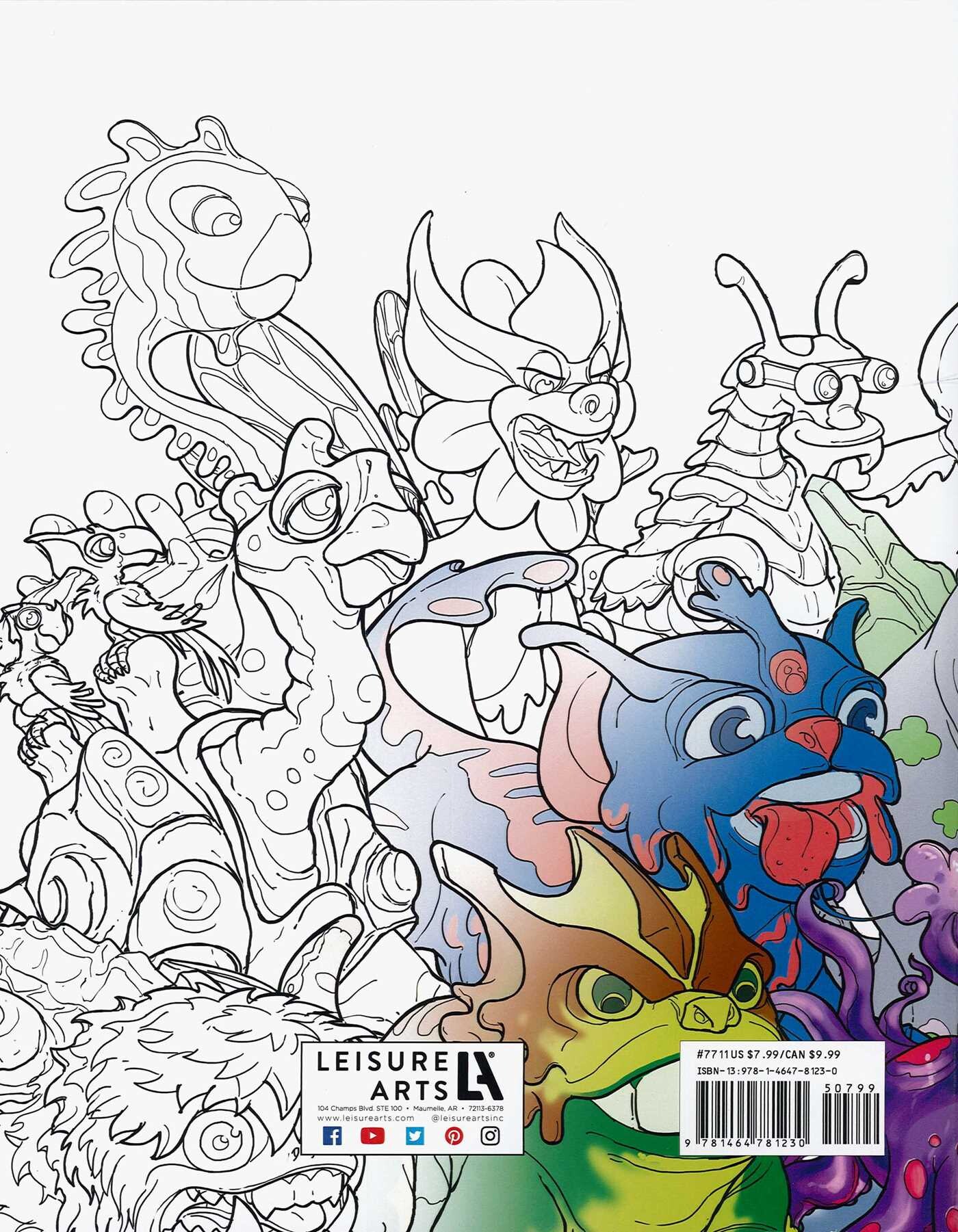Adorable Aliens Coloring Book
