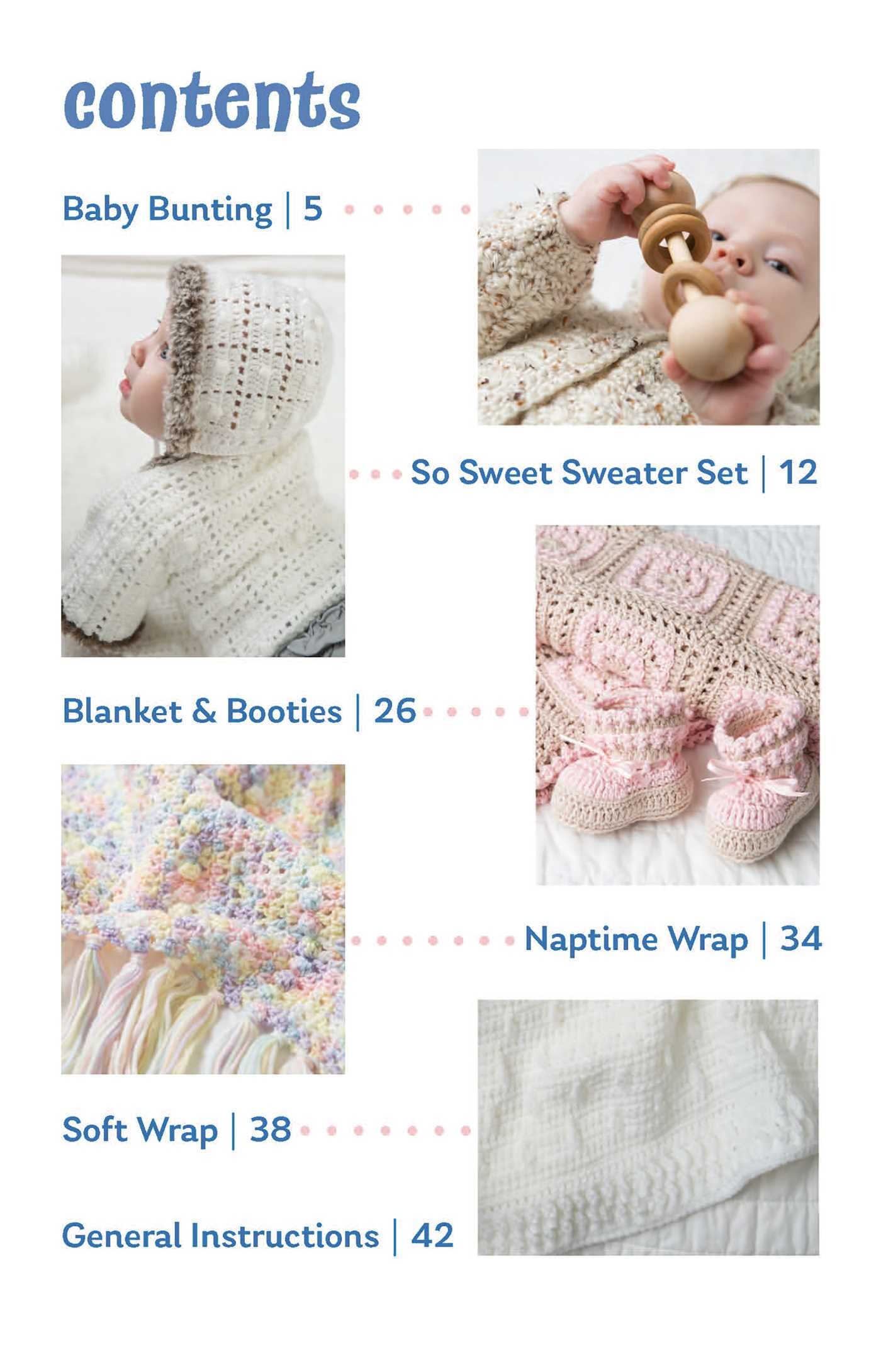 Crochet Tiny Tot Accessories