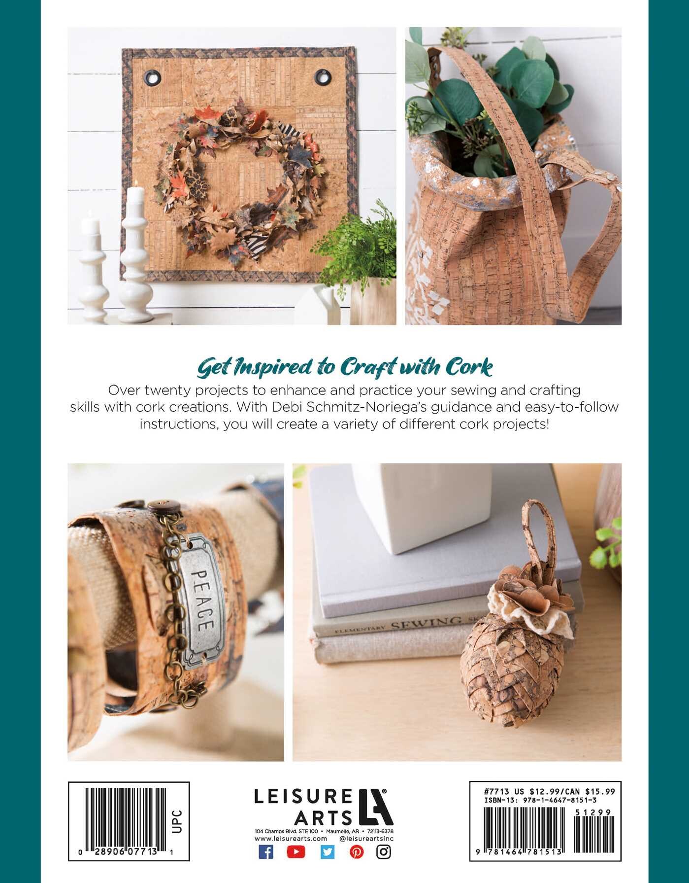 Cork Creations—20+ Modern Sew & No-Sew Cork Creations