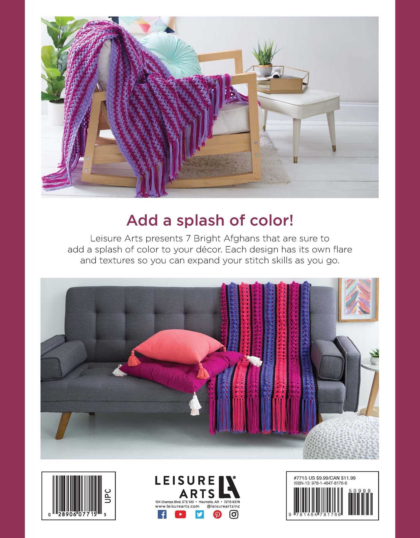 Bright Afghans Crochet
