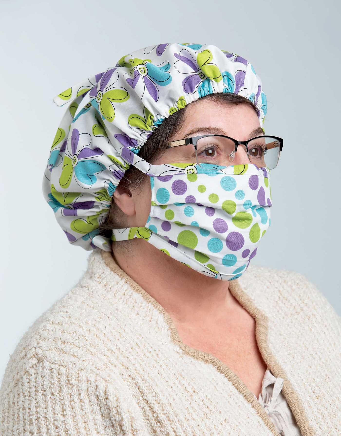 Breathe Easy—8 Simple Sew and Applique Particle Mask and Cap Projects