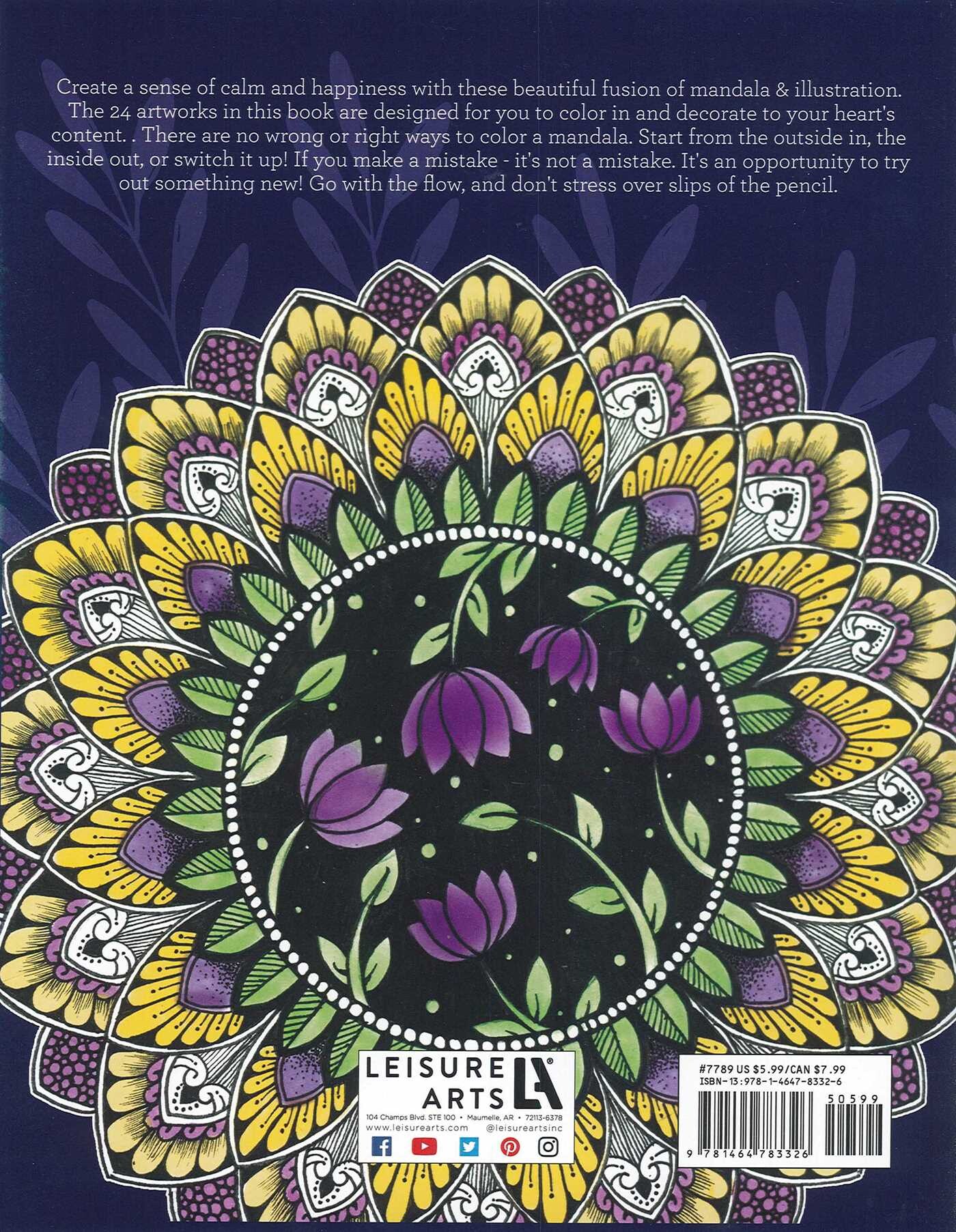 Meraki Mandalas Coloring Book