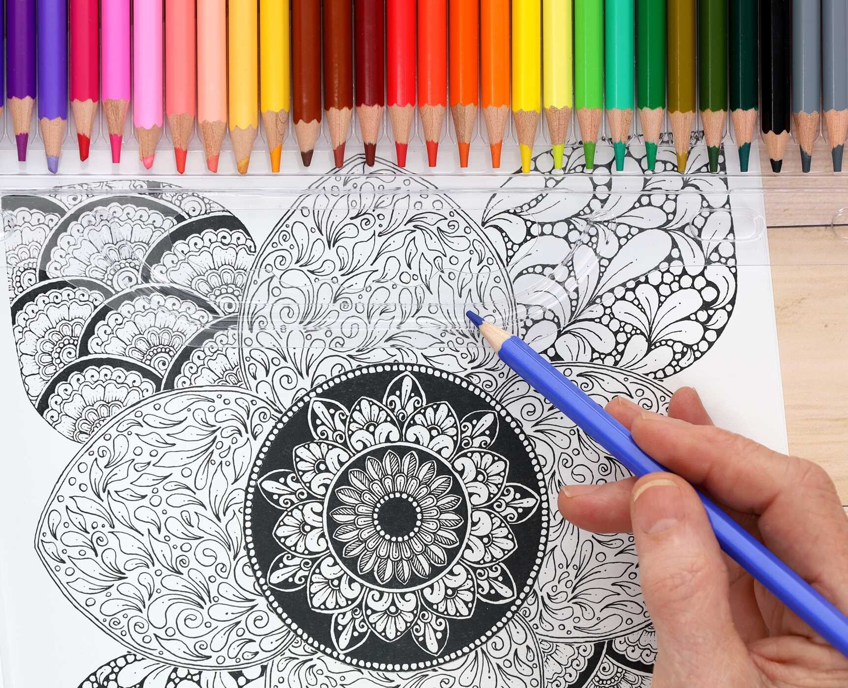 Meraki Mandalas Coloring Book