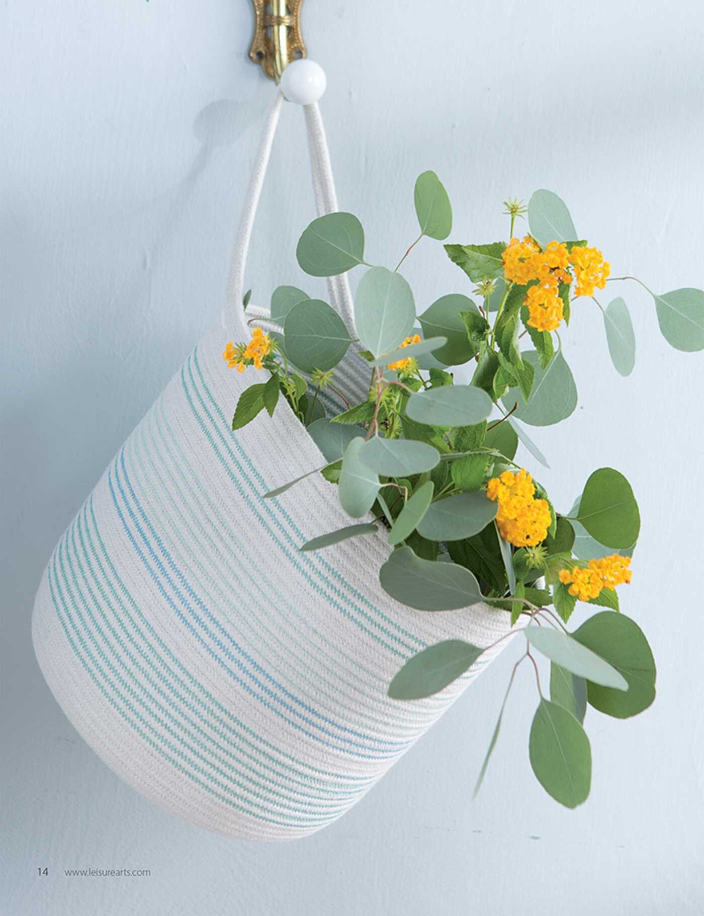 Learn to Make Rope Baskets