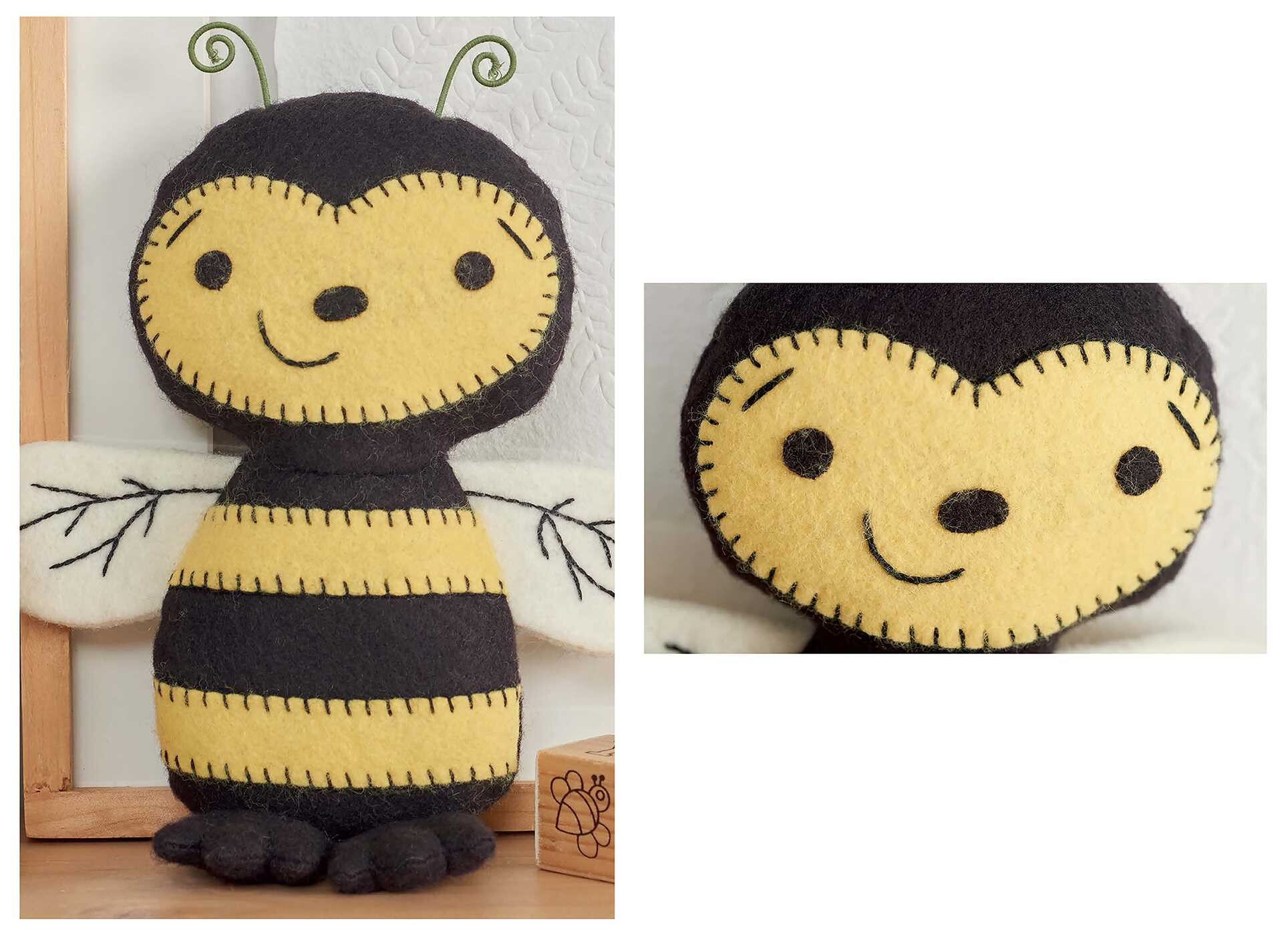 Simple Sewn Felt Animals
