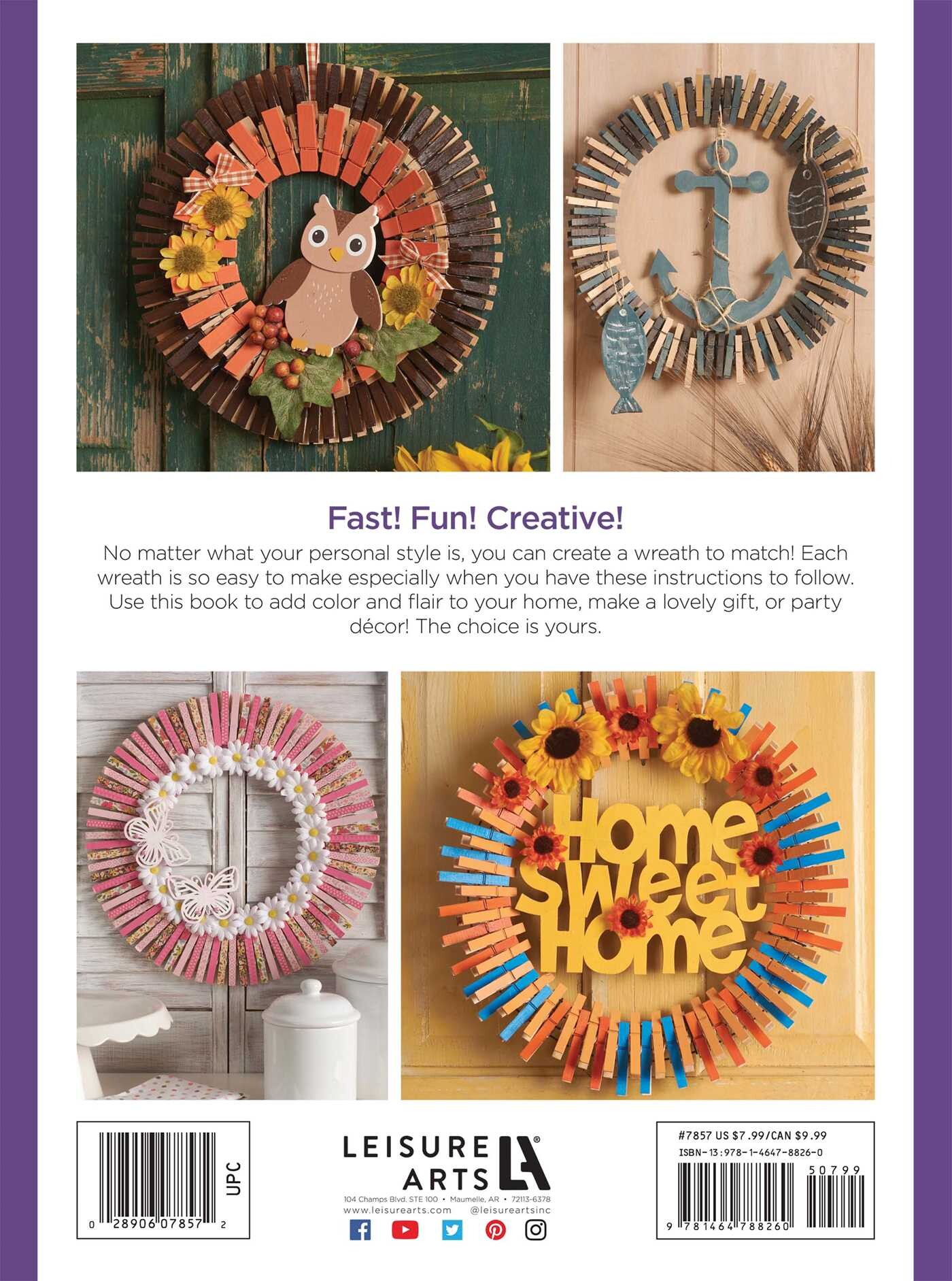 Clothespin Wreaths