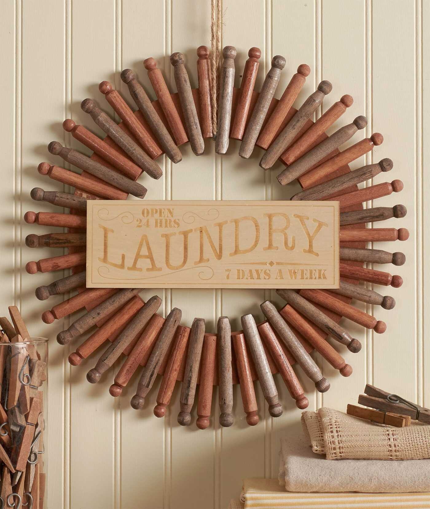 Clothespin Wreaths