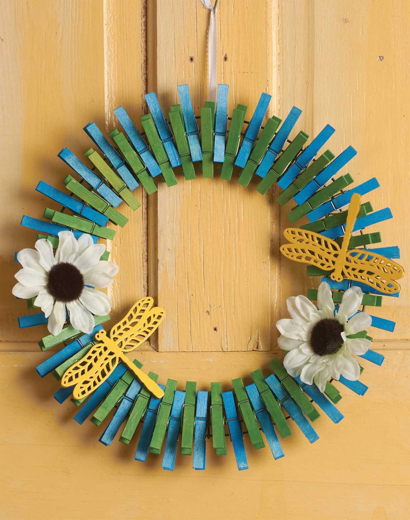 Clothespin Wreaths