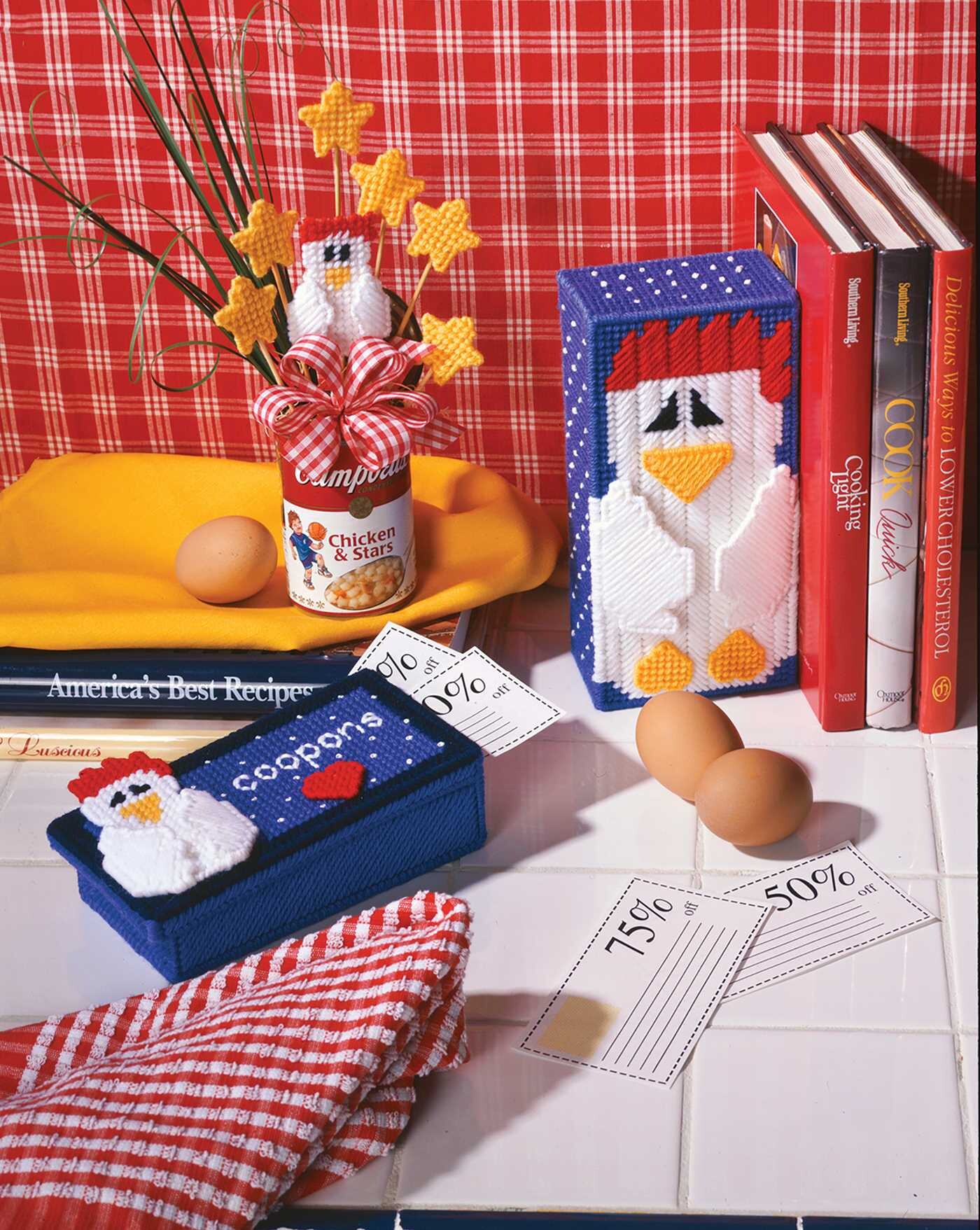 Barnyard Buddies in Plastic Canvas