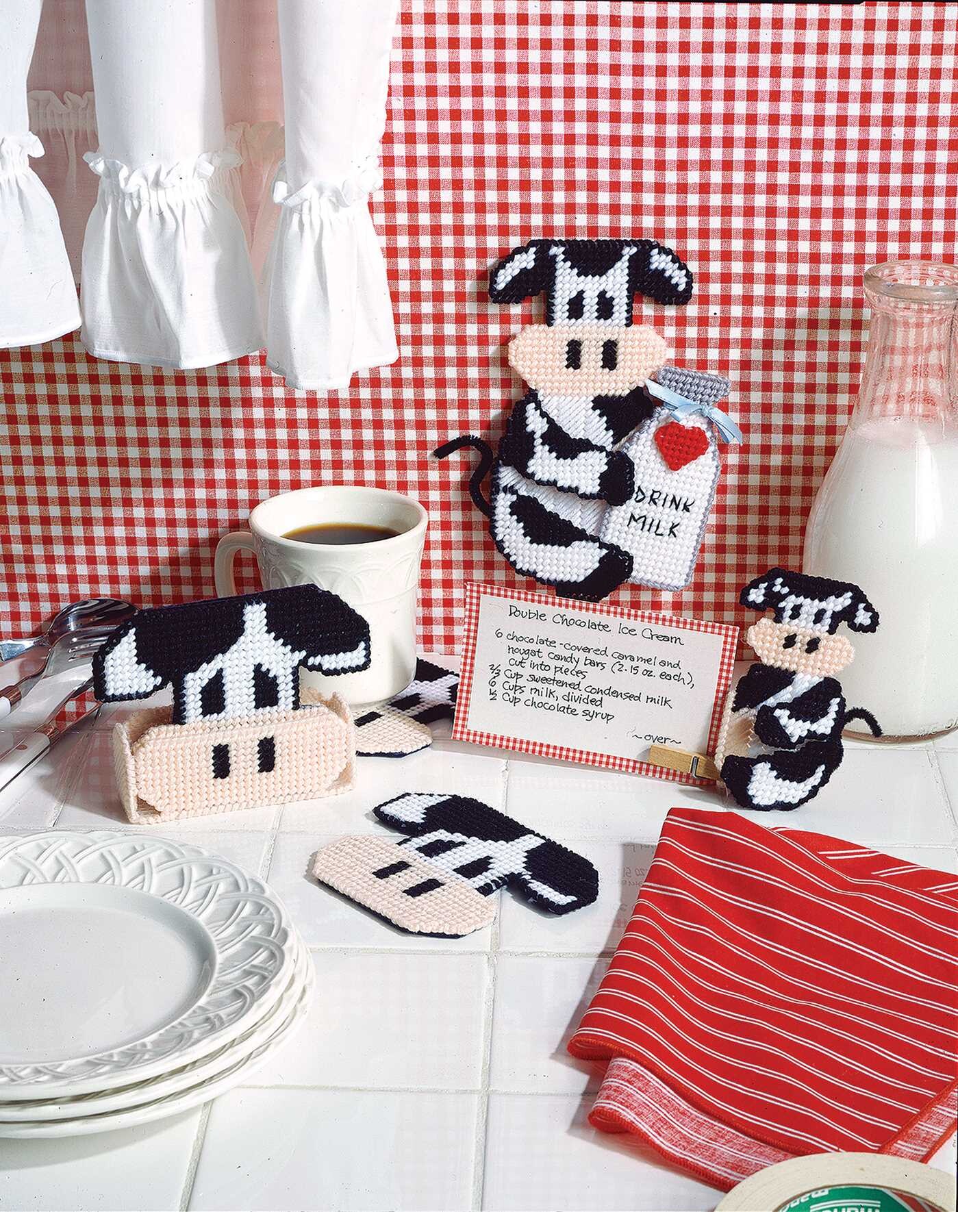 Barnyard Buddies in Plastic Canvas