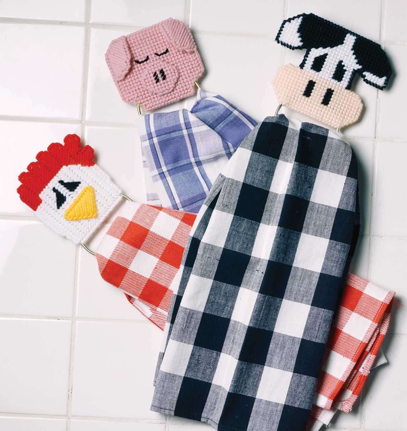 Barnyard Buddies in Plastic Canvas