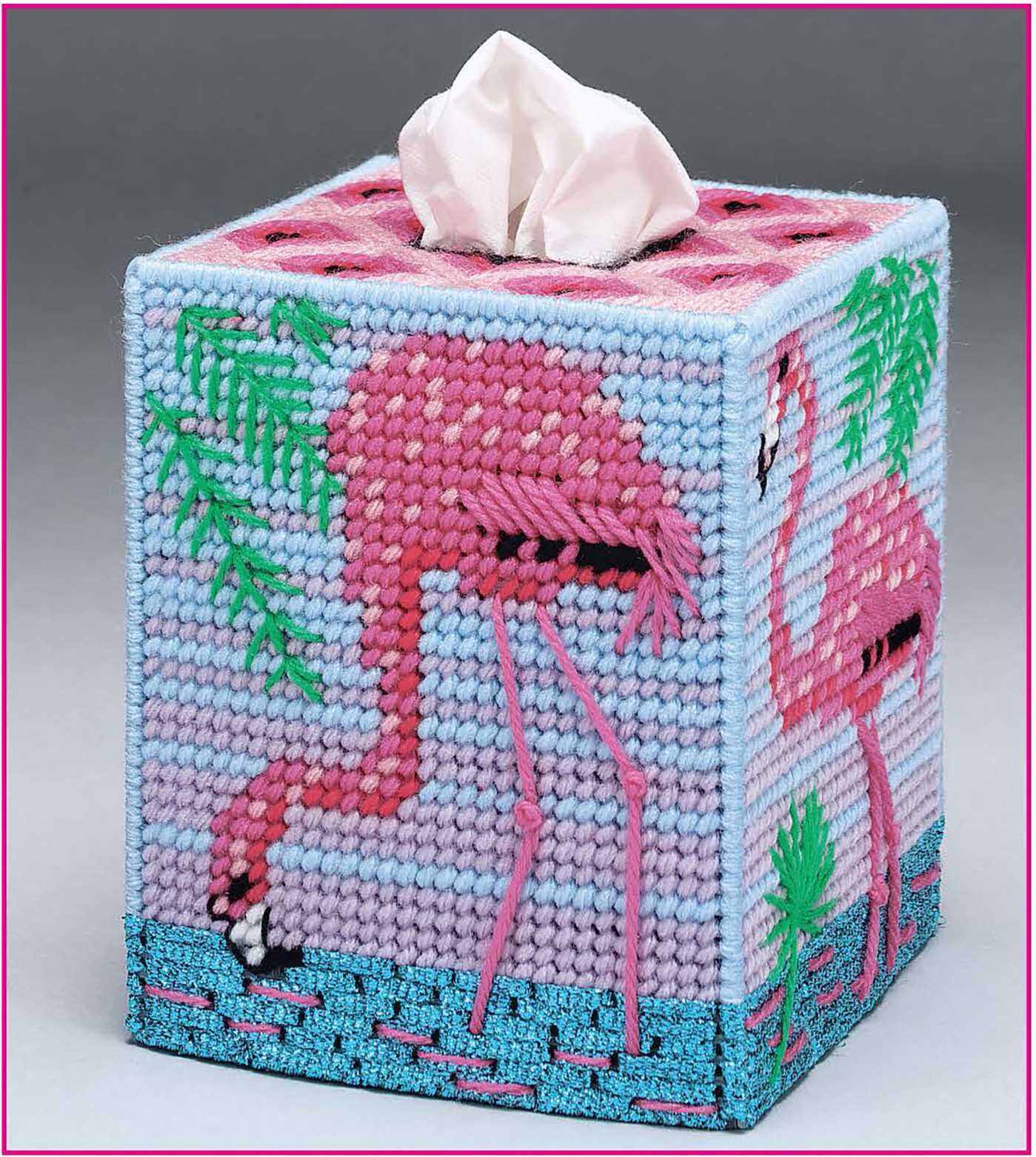 Room by Room Pastic Canvas Tissue Box Covers