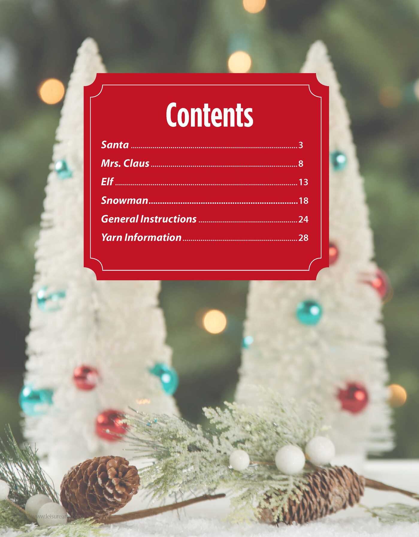 Christmas Friends—4 Adorable Christmas Characters