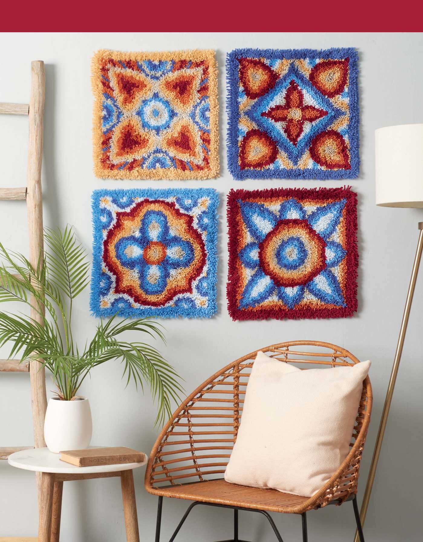 Timeless Tiles in Latch Hook