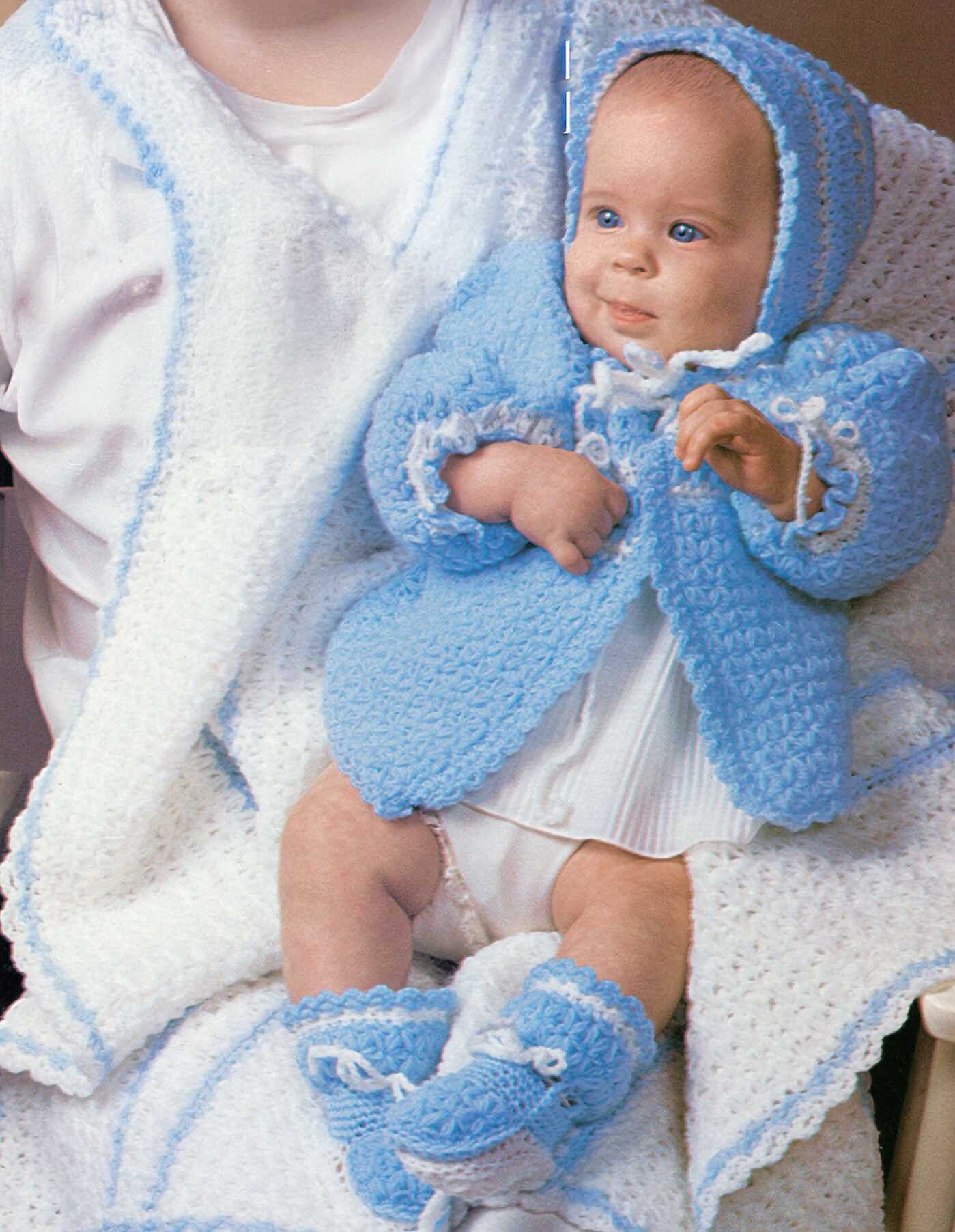Snowflake Layette to Crochet