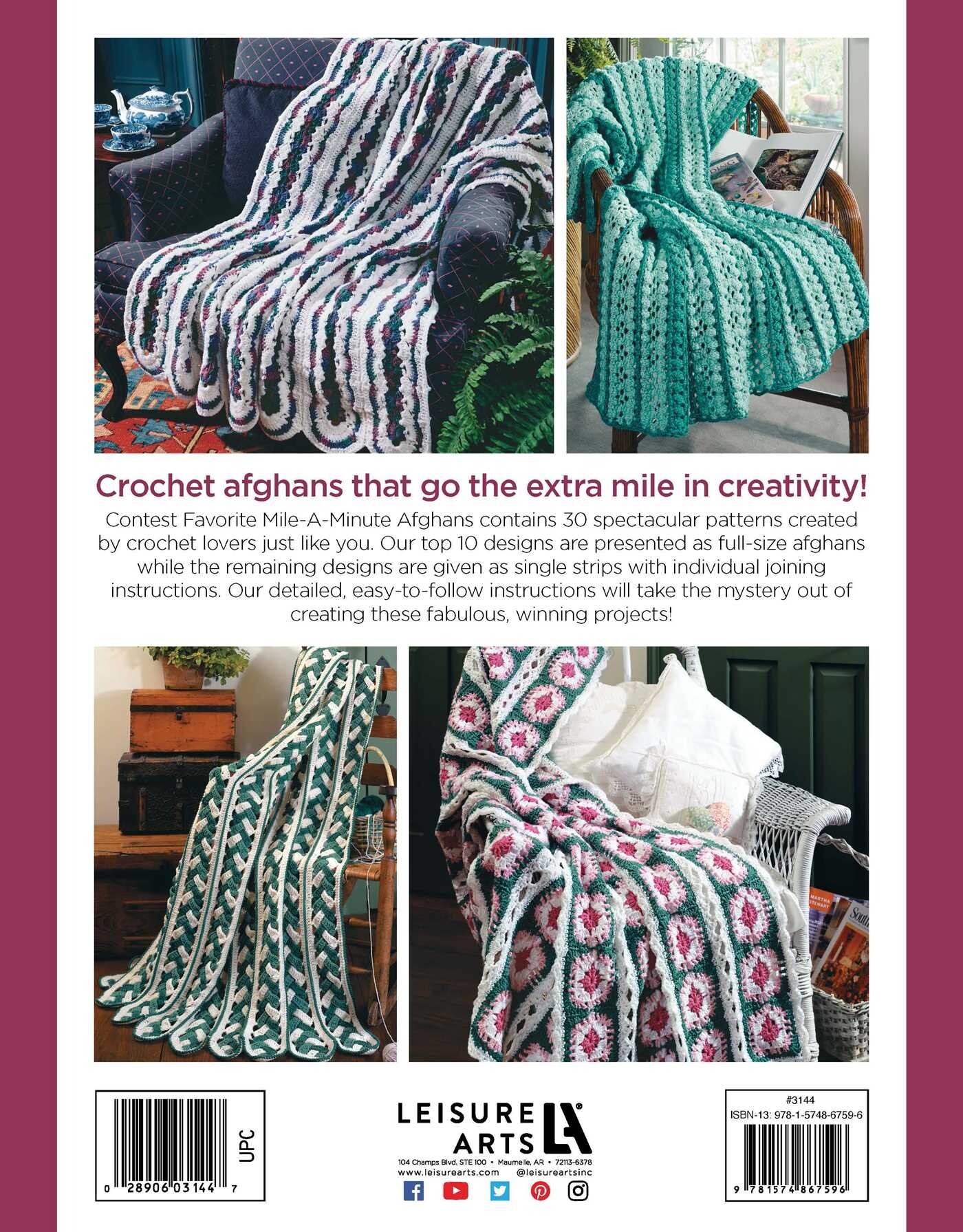 Contest Favorite Mile-A-Minute Afghans