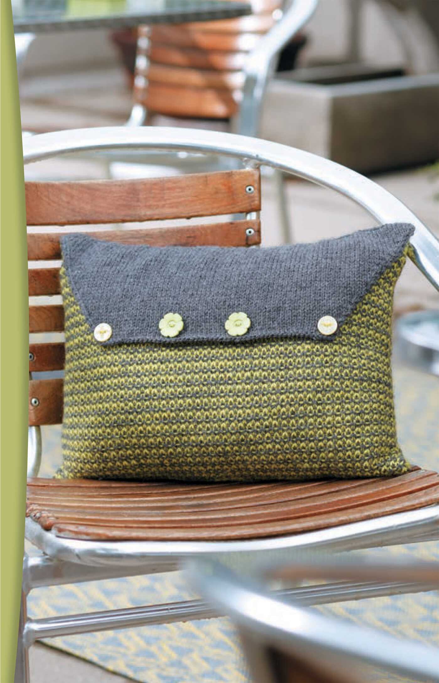 Envelope, Please—10 Elegant Knit Pillow Designs