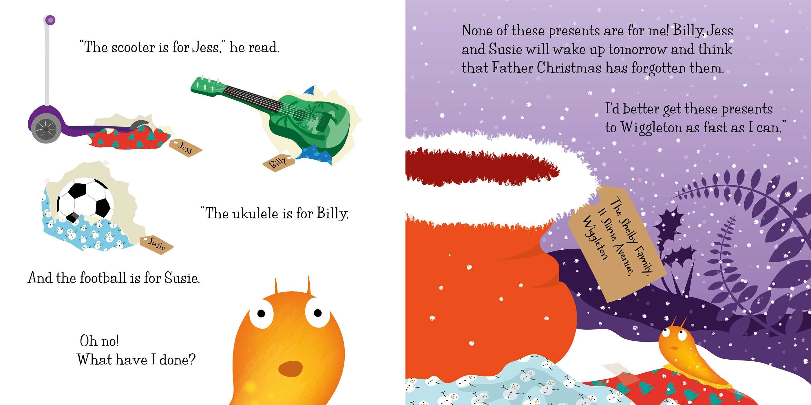 Norman the Slug Who Saved Christmas