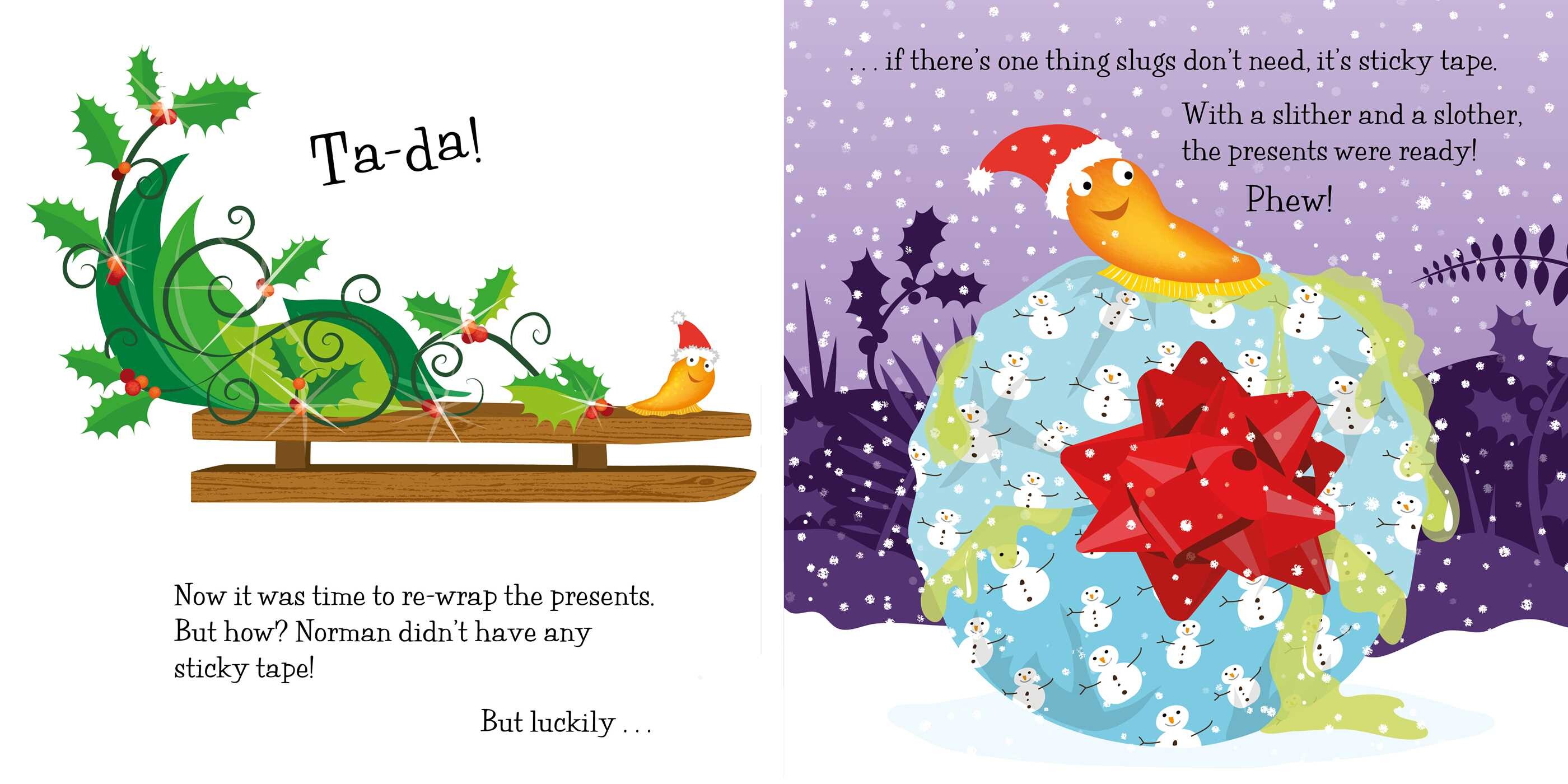 Norman the Slug Who Saved Christmas