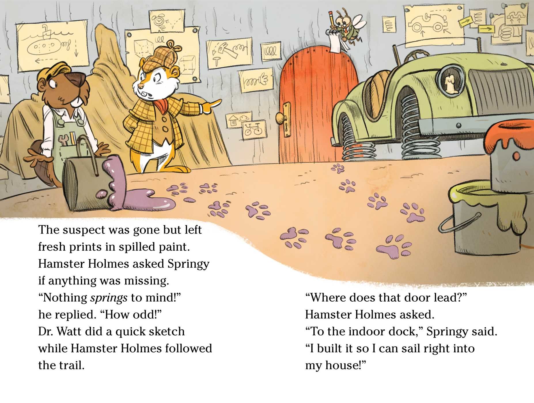 Hamster Holmes, On the Right Track