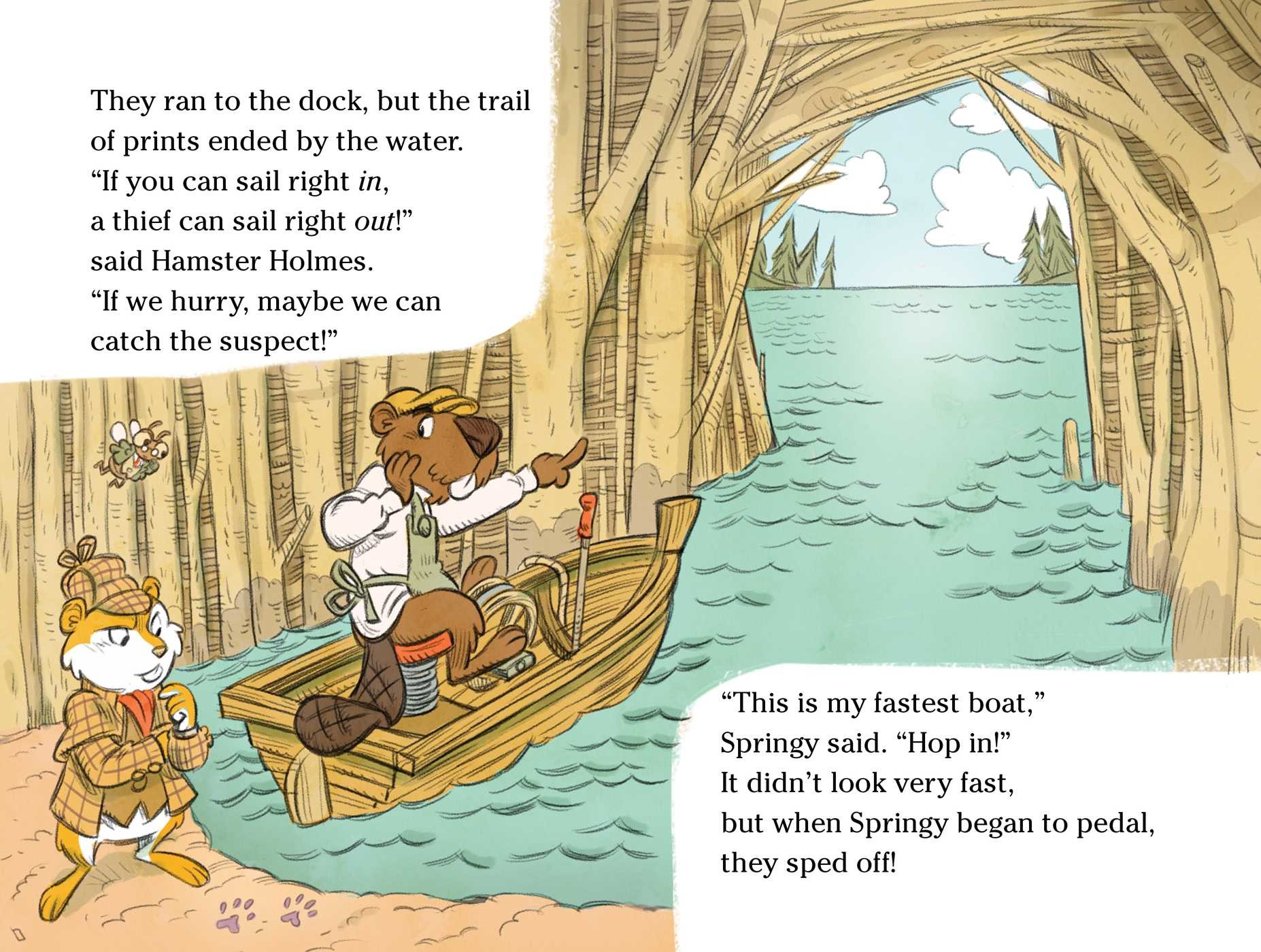 Hamster Holmes, On the Right Track