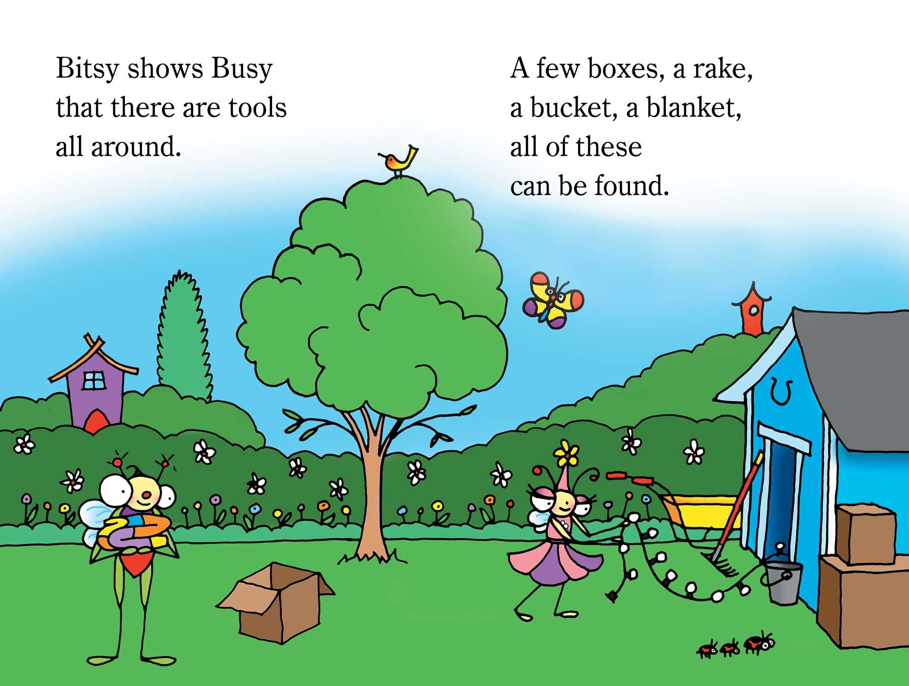 Busy Bug Builds a Fort