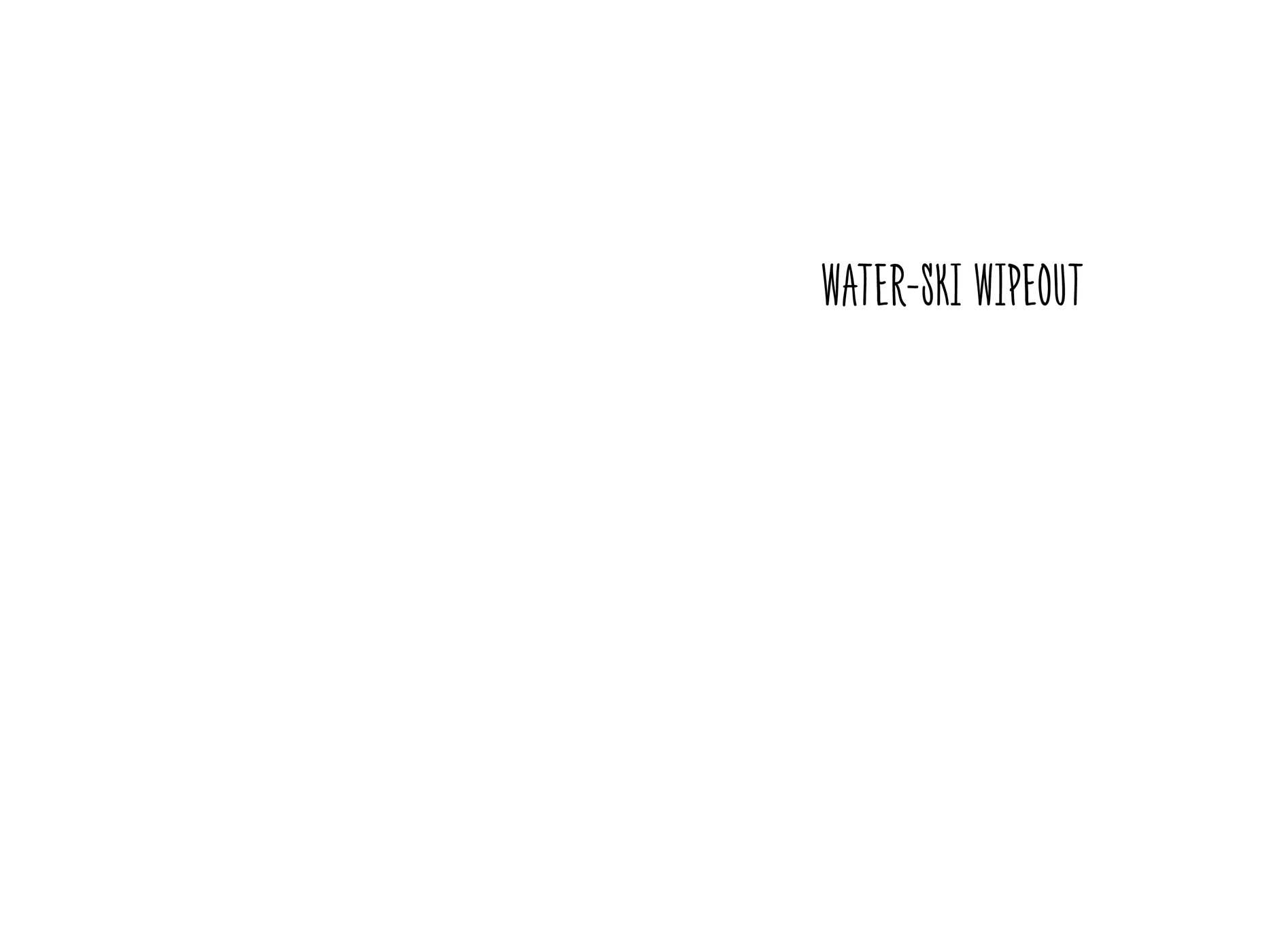 Water-Ski Wipeout