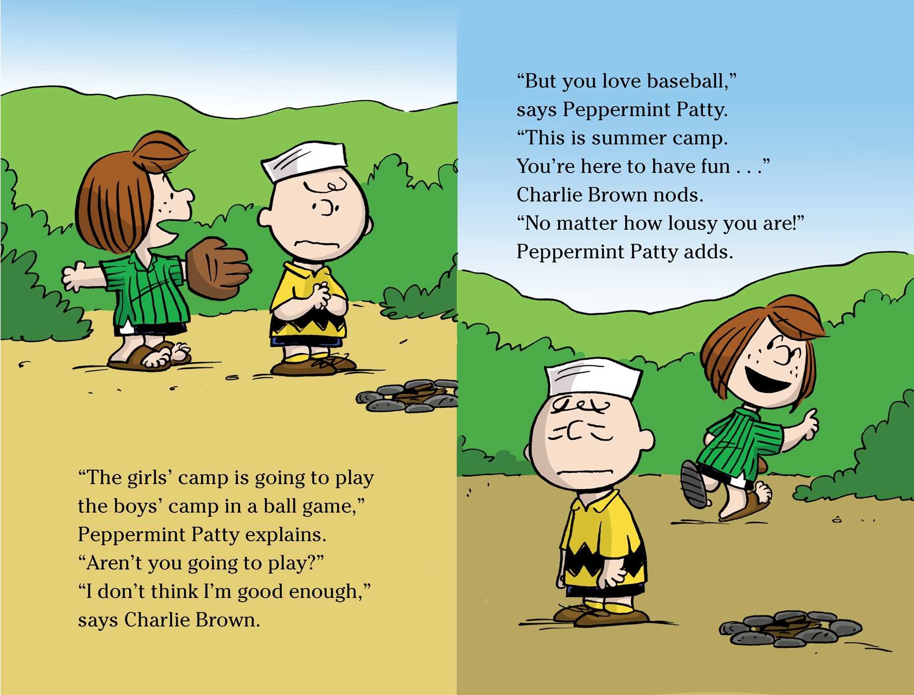 Peppermint Patty Goes To Camp Book By Charles M Schulz Maggie Testa