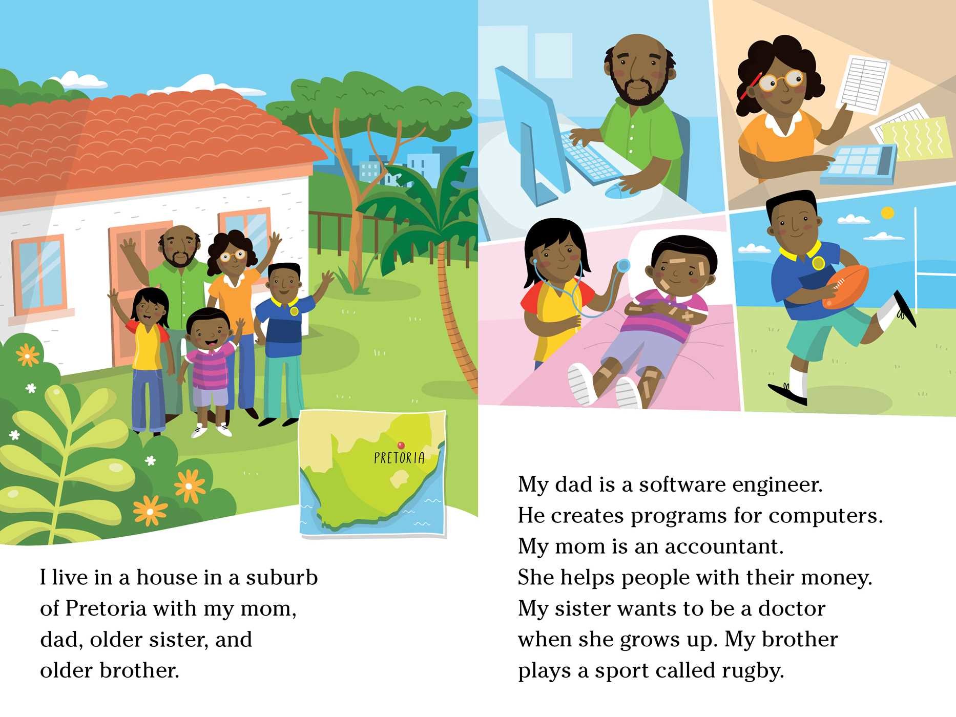 Living in . . . South Africa Book by Chloe Perkins, Tom Woolley