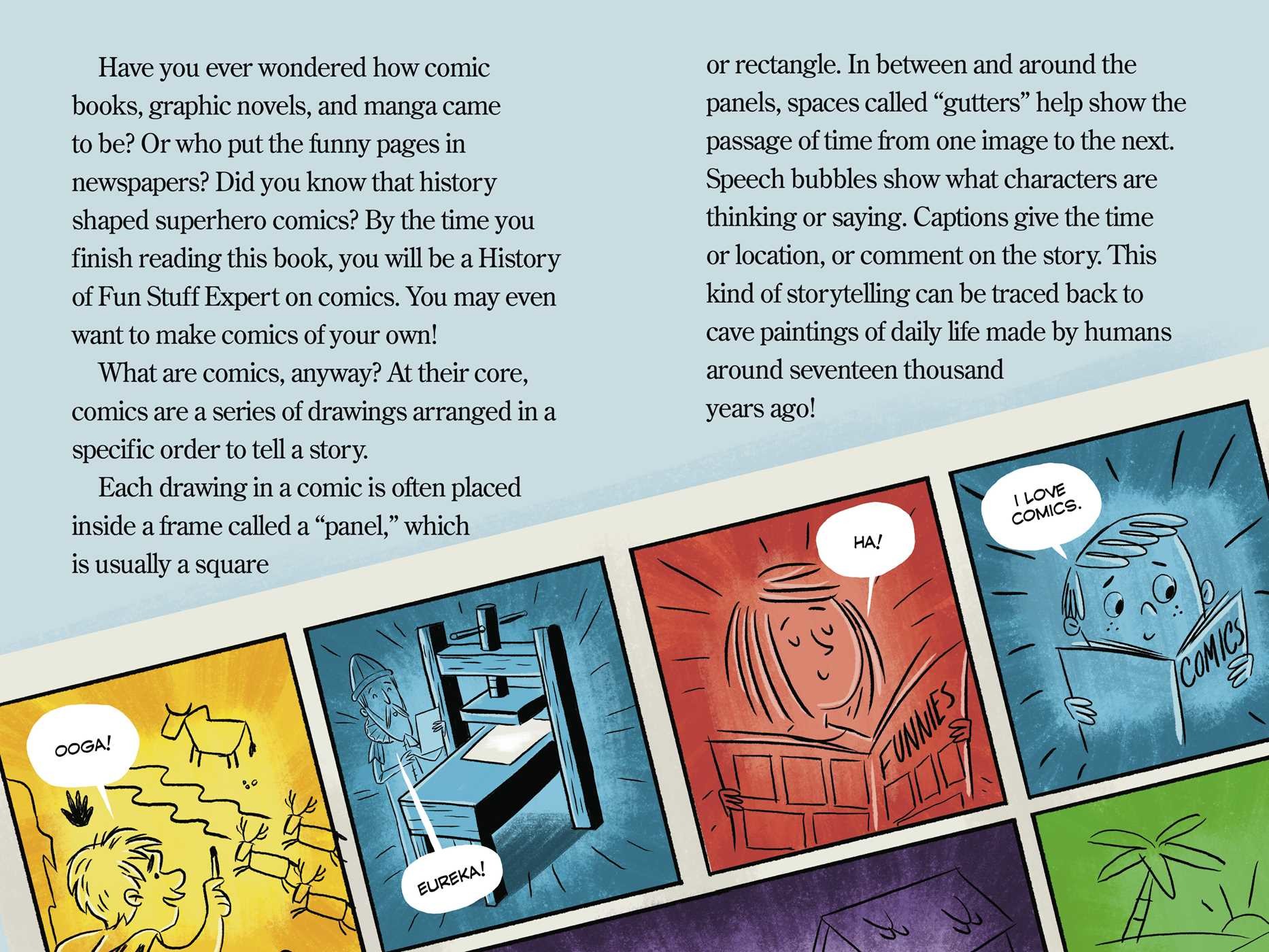 Colorful Story of Comics