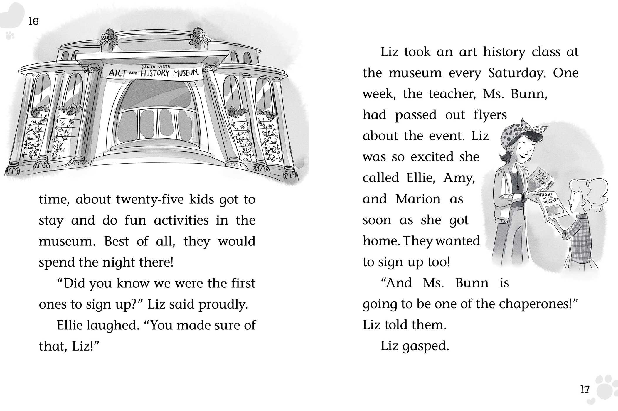 Liz's Night at the Museum