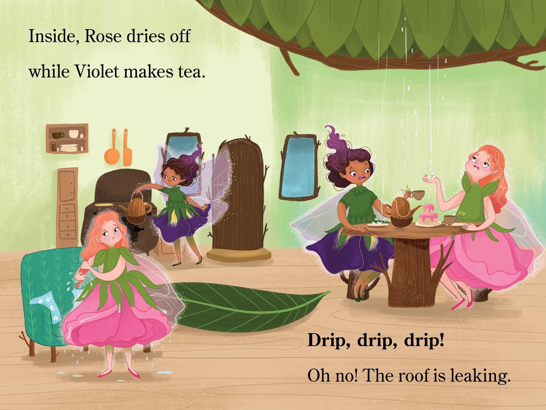 Violet Fairy Gets Her Wings